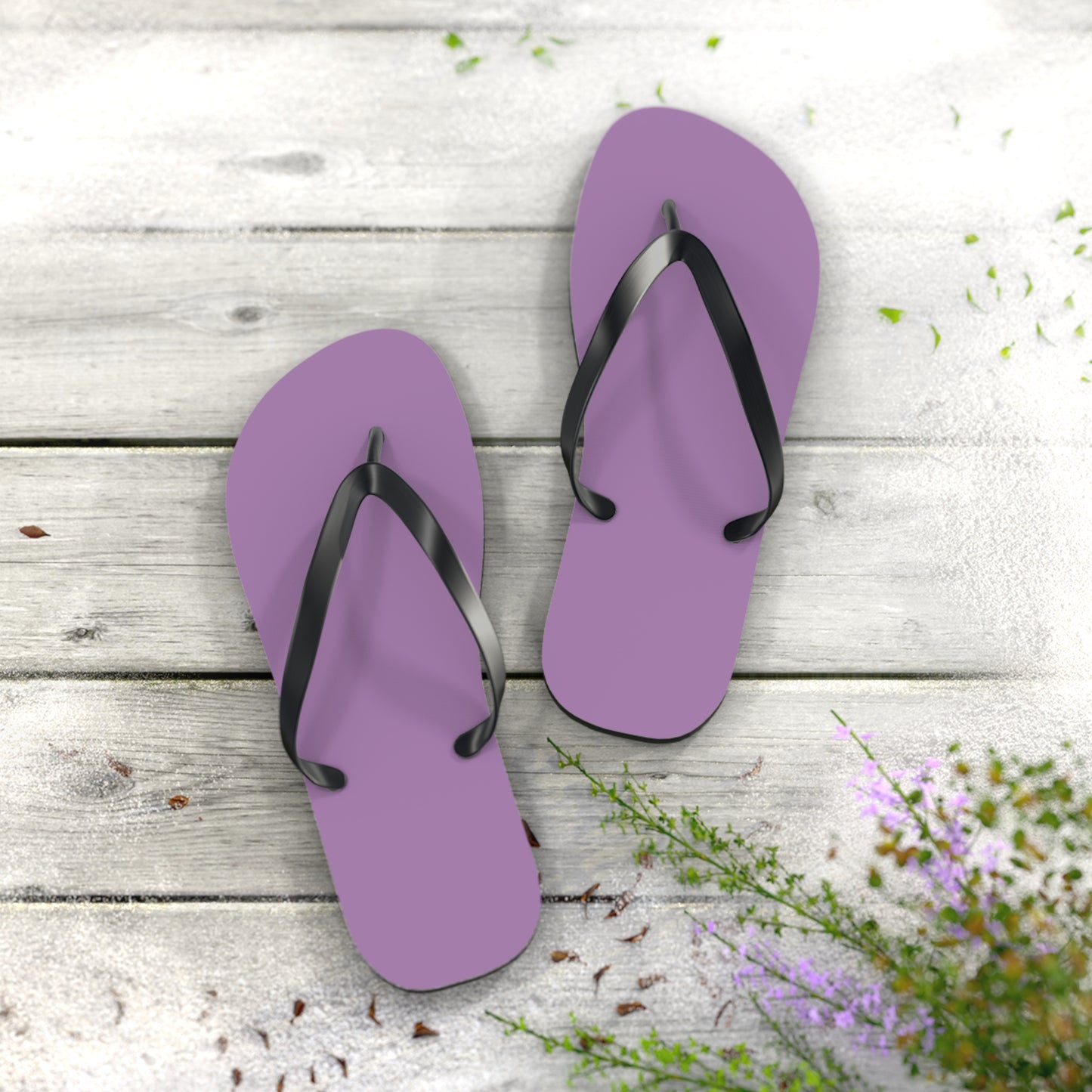 Lavender Flip Flops, Sandals Slides, Summer Footwear, Brand New