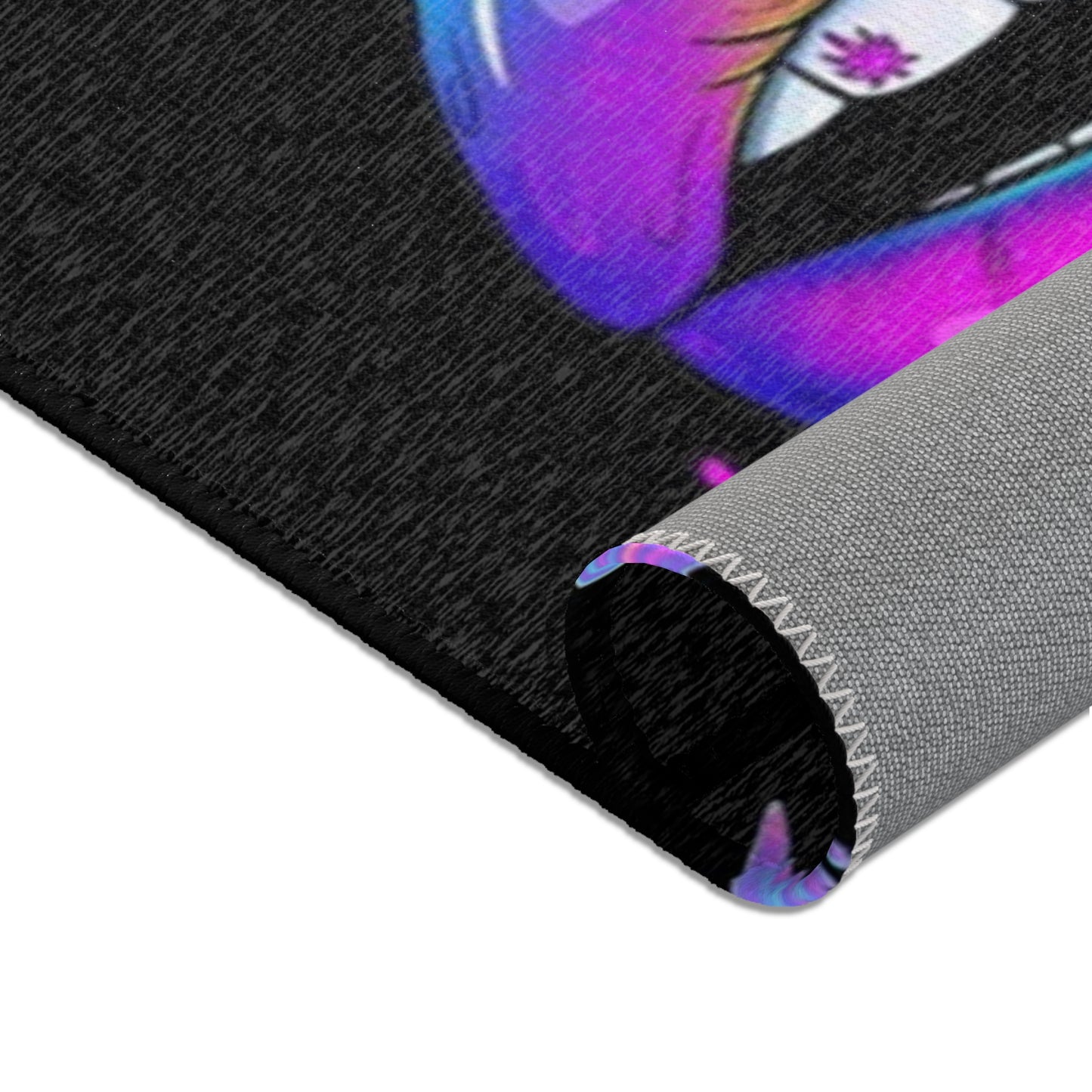 Rainbow lips With Joint BRAND NEW Area Rugs