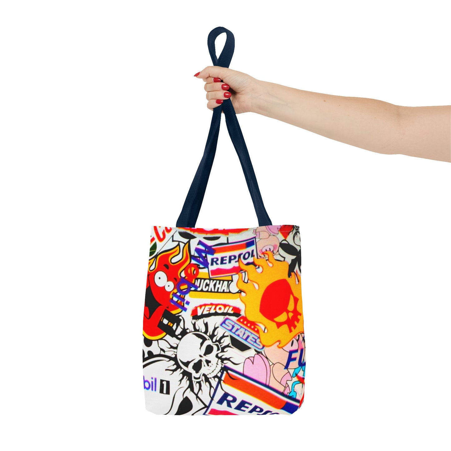 Stickers Retro All Over Print BRAND NEW Purse, Pocketbook,Travel Tote Bag