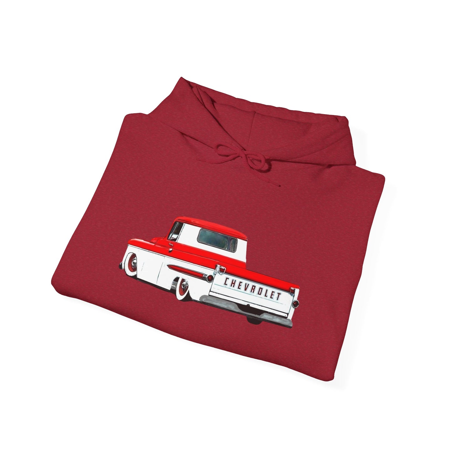 Chevrolet Pickup Vintage Graphic Hoodie Unisex Heavy Blend™ Hooded Sweatshirt