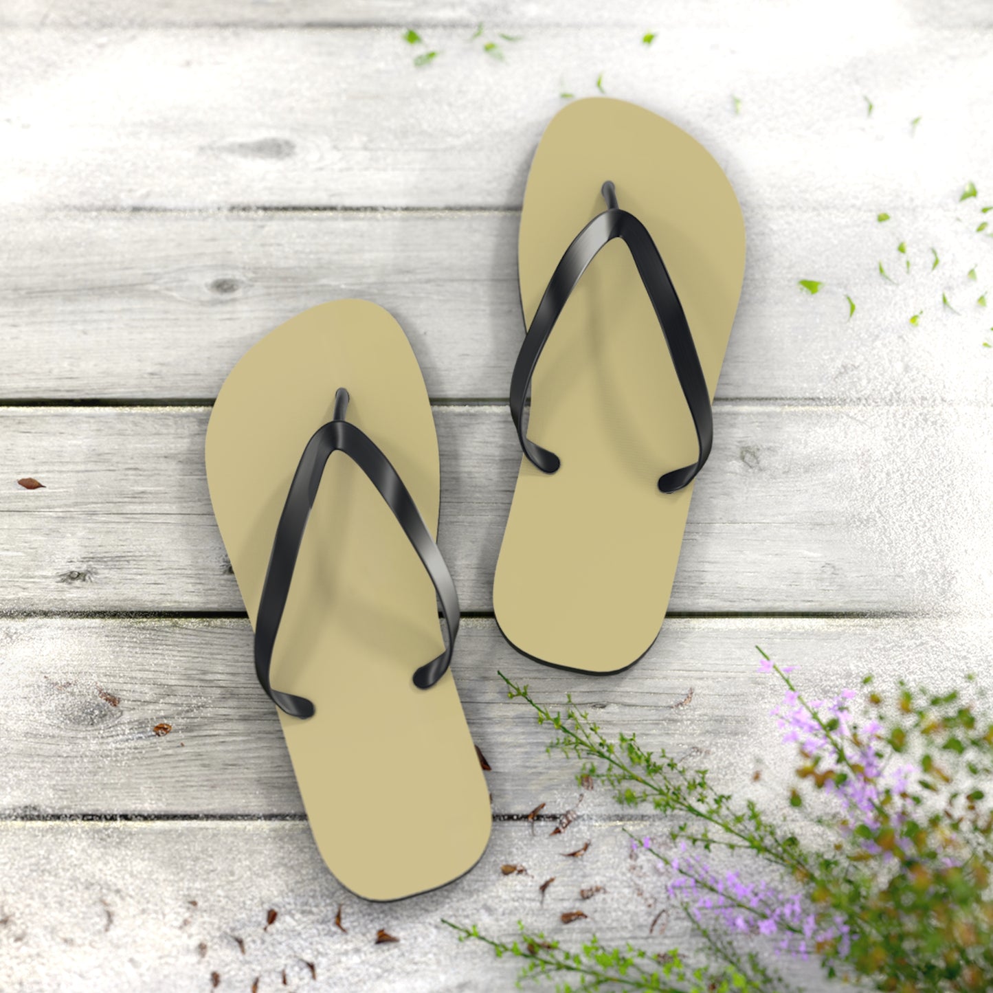 Summer Tan Flip Flops, Sandals Slides, Summer Footwear, Brand New