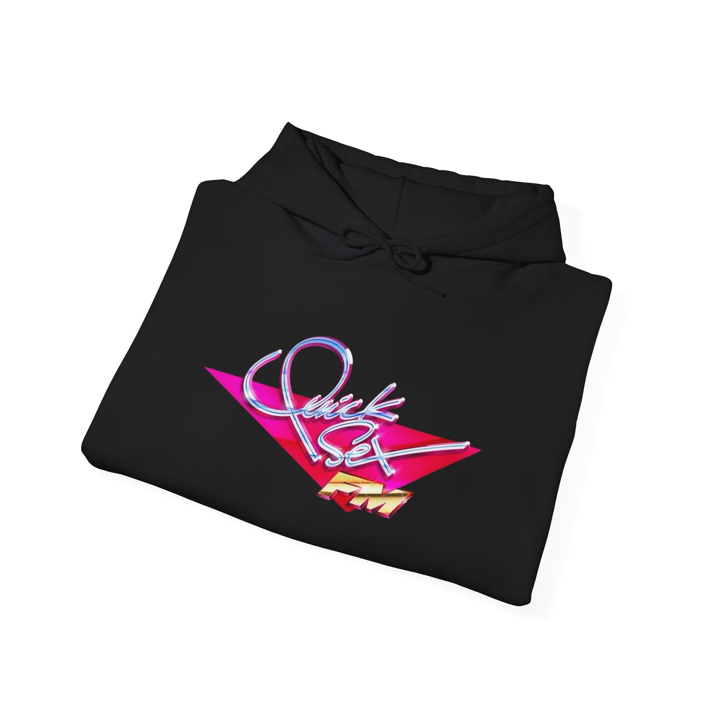 Quick Sex Fm Retro Graphic Hoodie Heavy Blend™ Hooded Sweatshirt