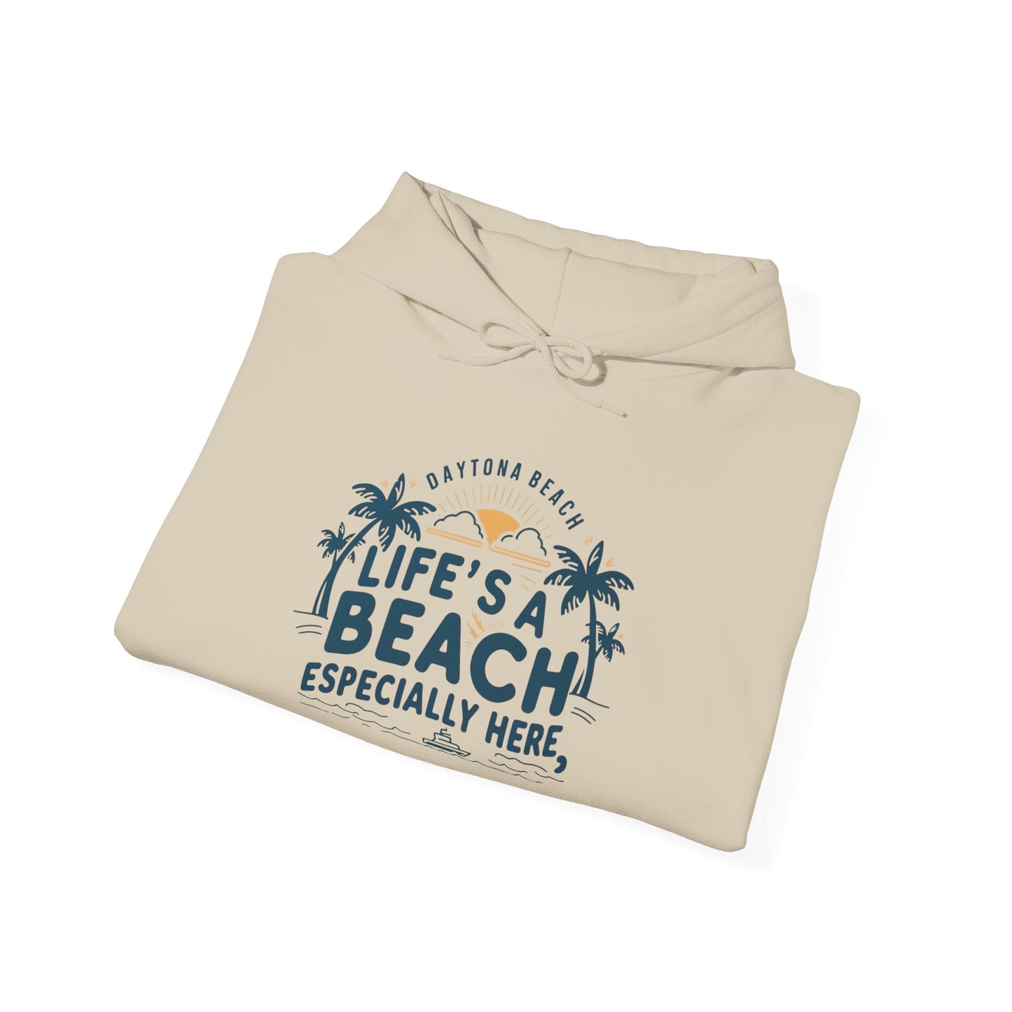 Daytona Beach Florida Graphic Hoodie Hooded Sweatshirt NEW ADULT