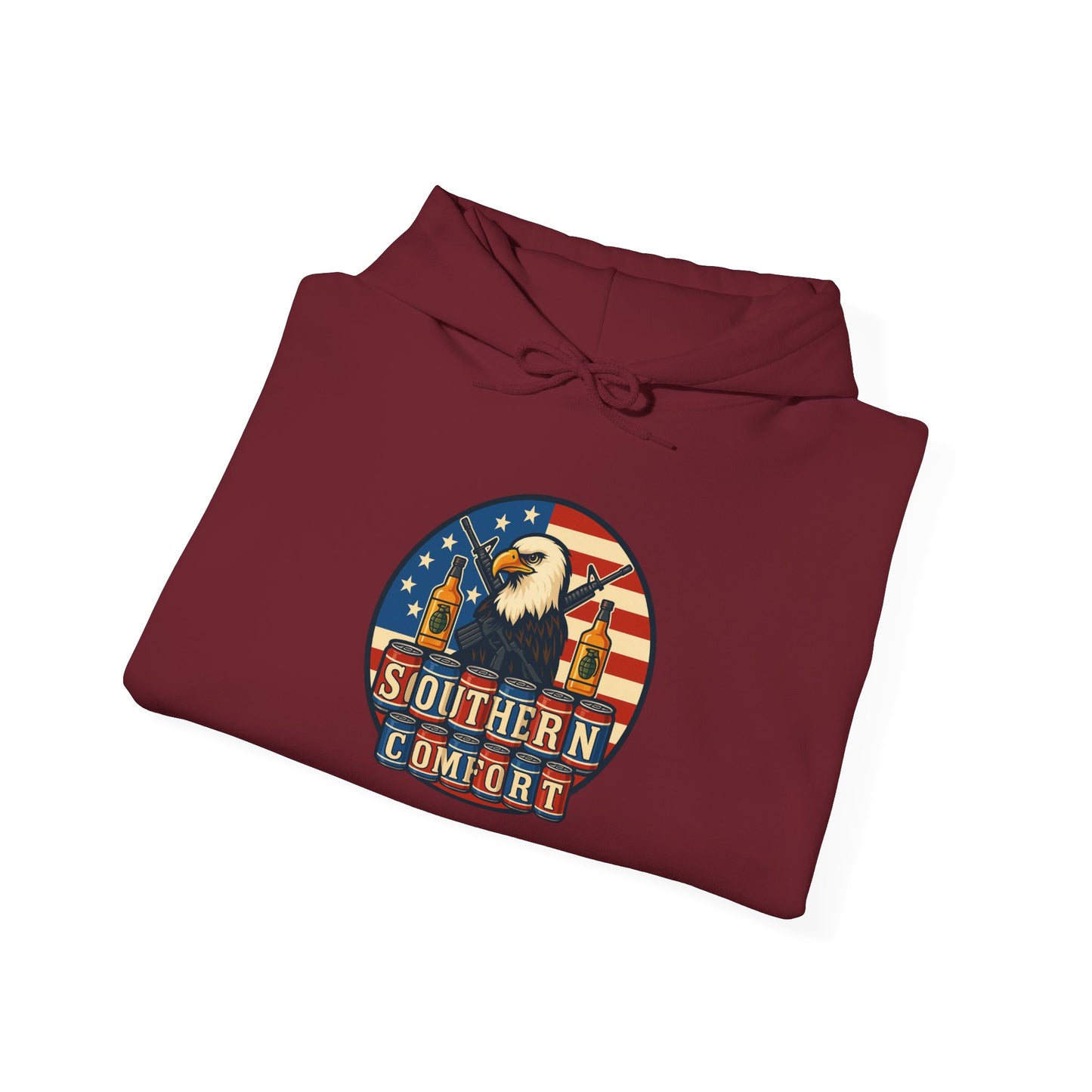 Southern Comfort Hoodie Bald Eagle Unisex Heavy Blend™ Hooded Sweatshirt