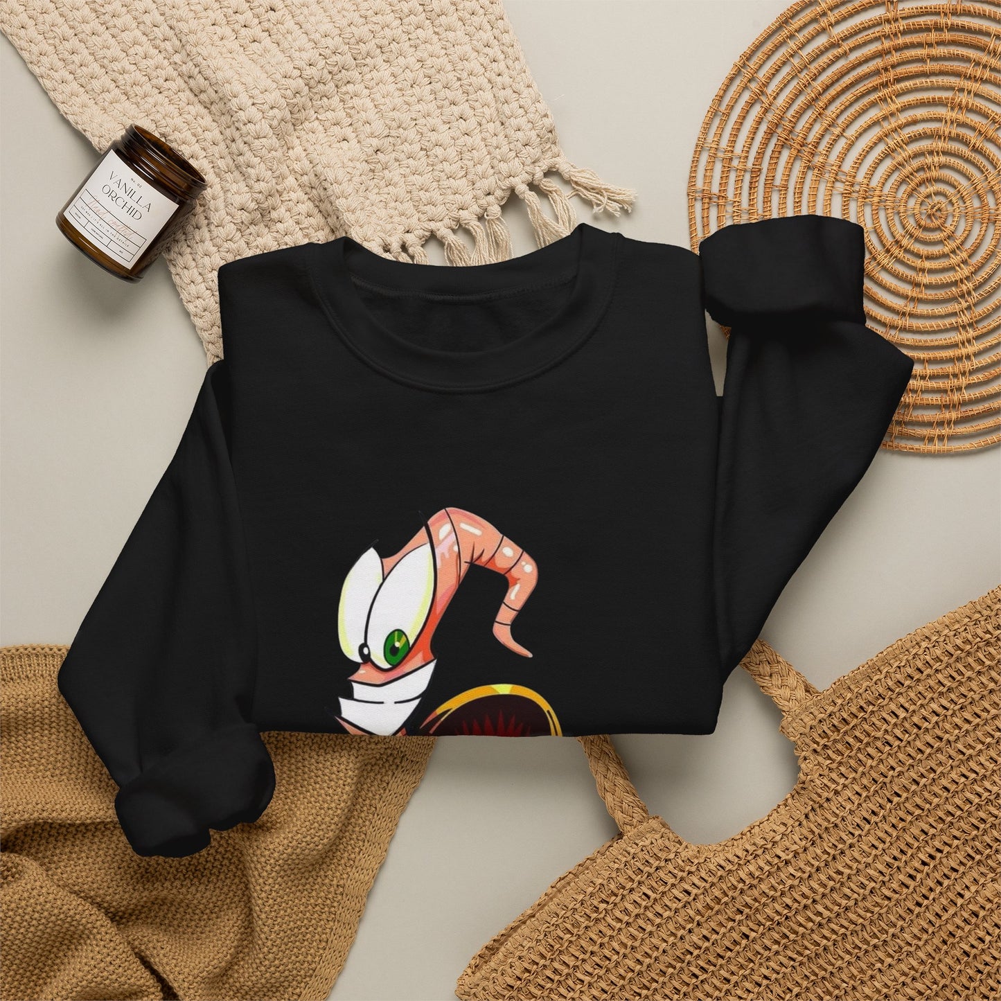 Earth Worm Jim Retro Gaming Sweater NEW Unisex Heavy Blend™ Crewneck Sweatshirt