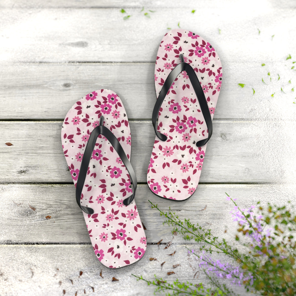 Waves And Sun Sandals Summer Flip Flops Slides BRAND NEW 1