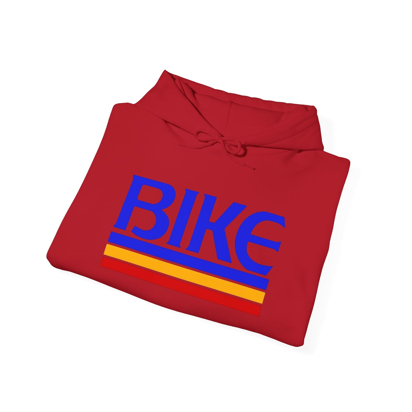 Bike Retro 90s Graphic Hoodie Unisex Heavy Blend™ Hooded Sweatshirt