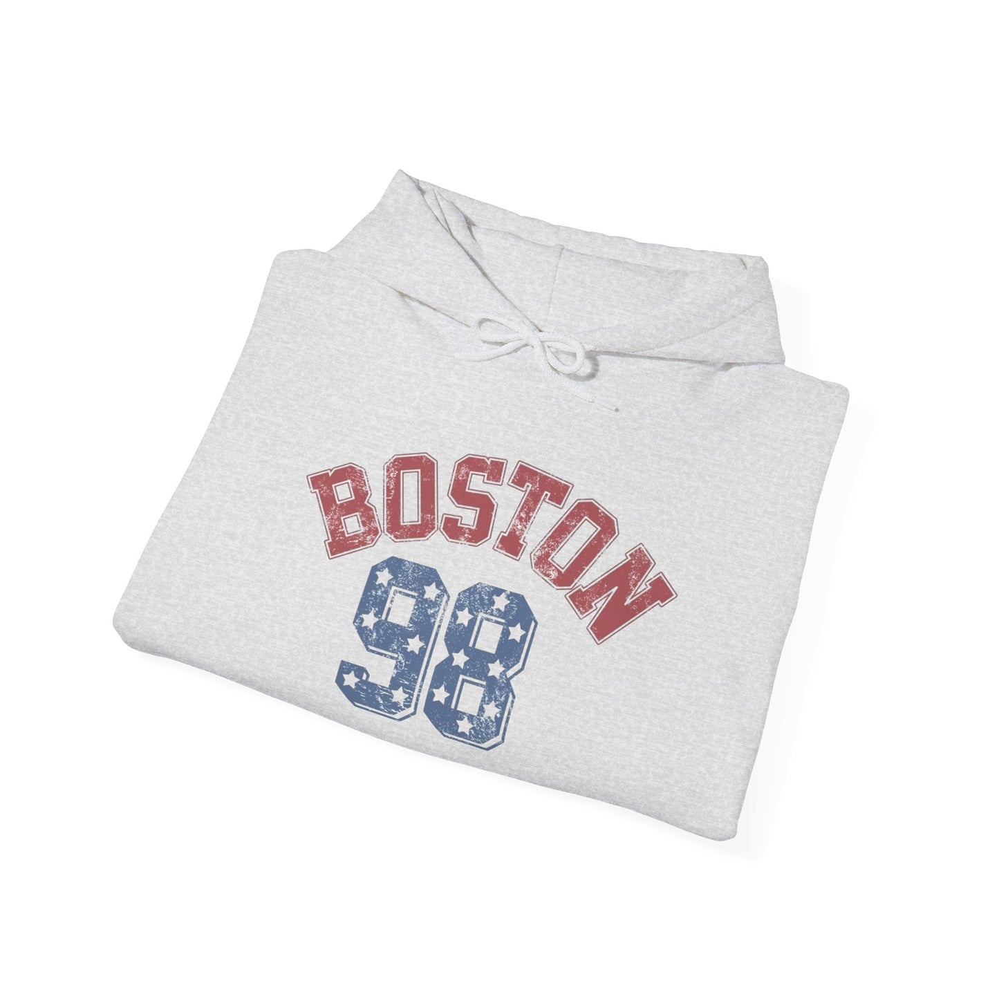 Boston Vintage Graphic Hoodie Unisex Heavy Blend™ Hooded Sweatshirt