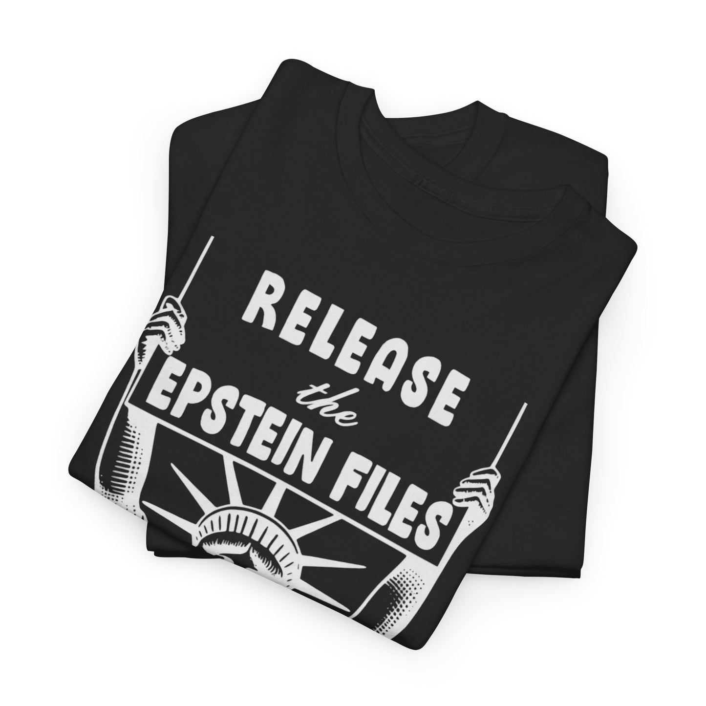 Release The Epstein Files Graphic T Shirt Unisex Heavy Cotton Tee