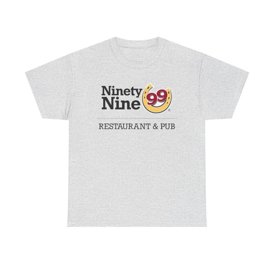99 Restaurant Shirt Steakhouse New England Retro Graphic Unisex Heavy Cotton Tee
