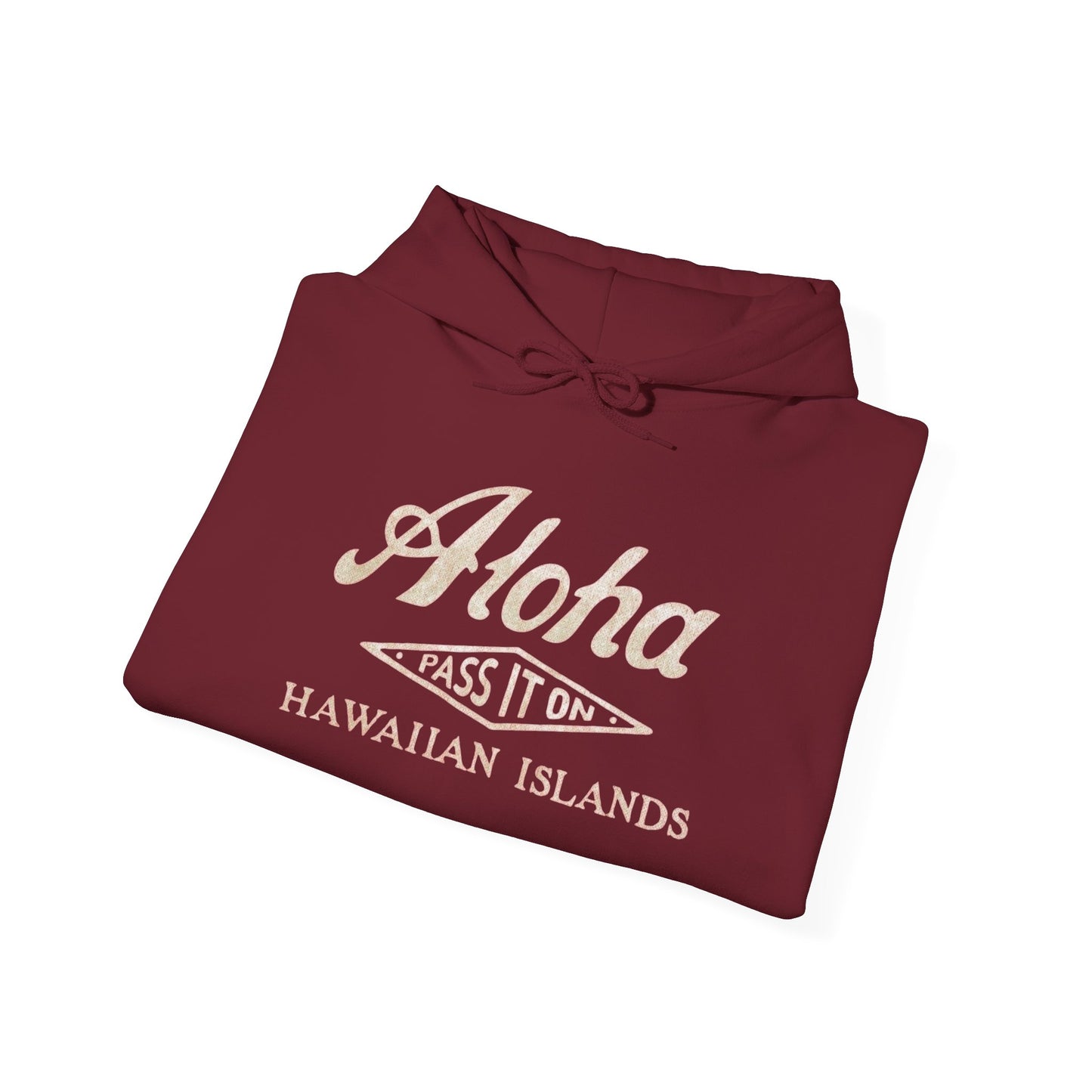 Aloha Hawaiian Islands Graphic Hoodie Unisex Heavy Blend™ Hooded Sweatshirt