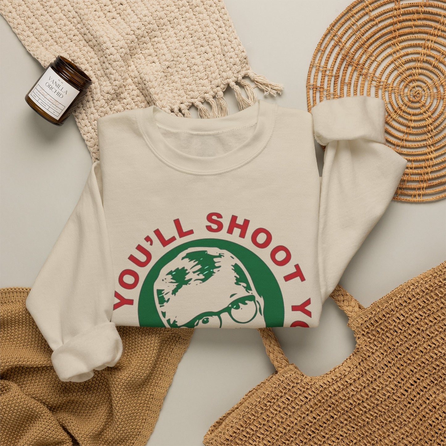 A Christmas Story Funny Sweater NEW Unisex Heavy Blend™ Sweatshirt Retro
