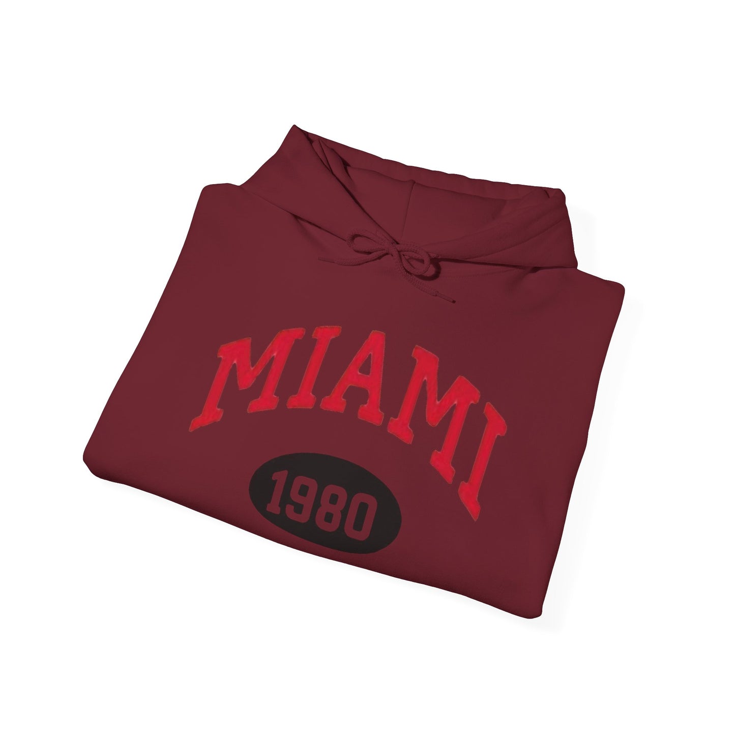 Miami 1980's Retro Graphic Hoodie Heavy Blend™ NEW Sweatshirt