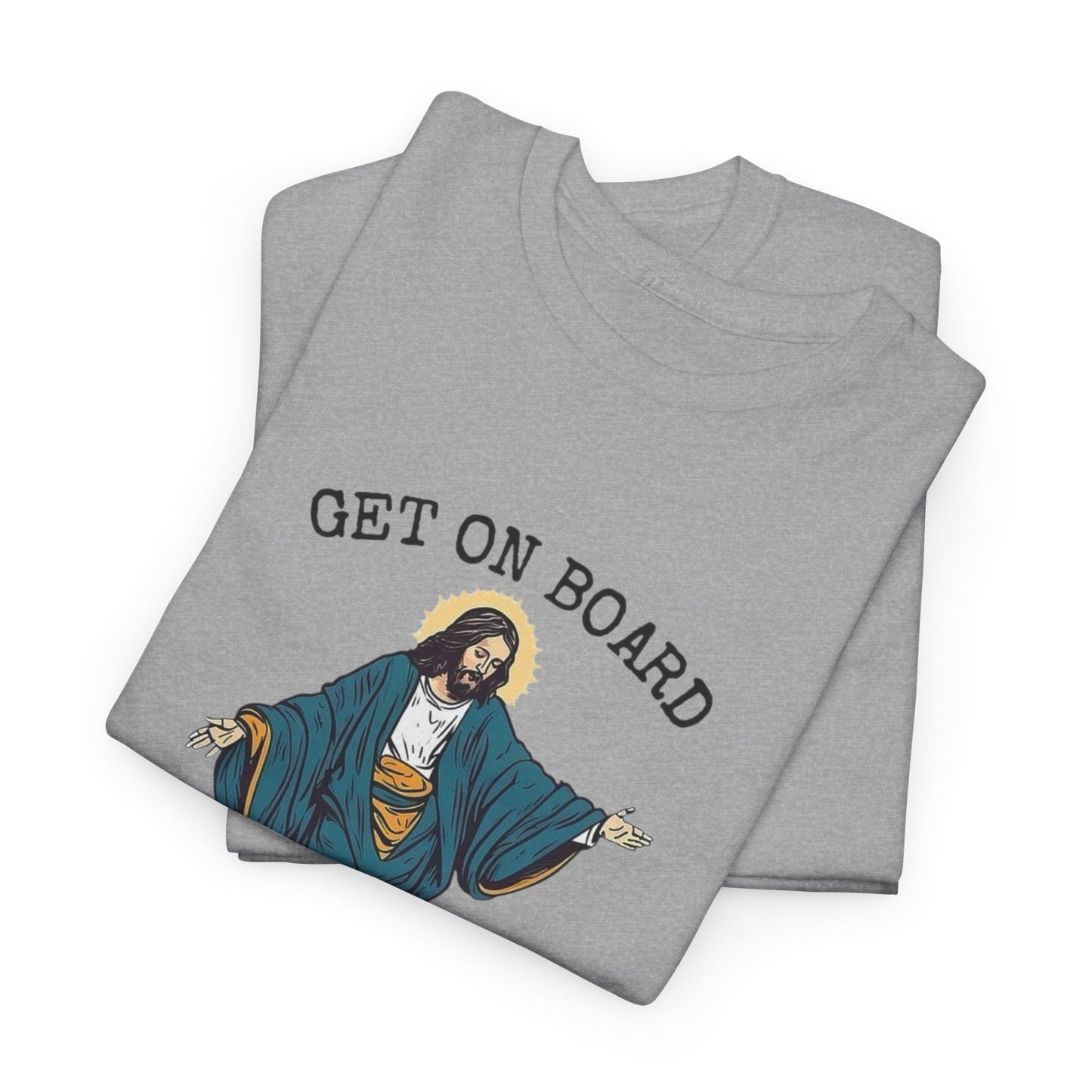 Skateboarding Jesus Funny Graphic T Shirt Heavy Cotton Tee NEW ADULT UNISEX