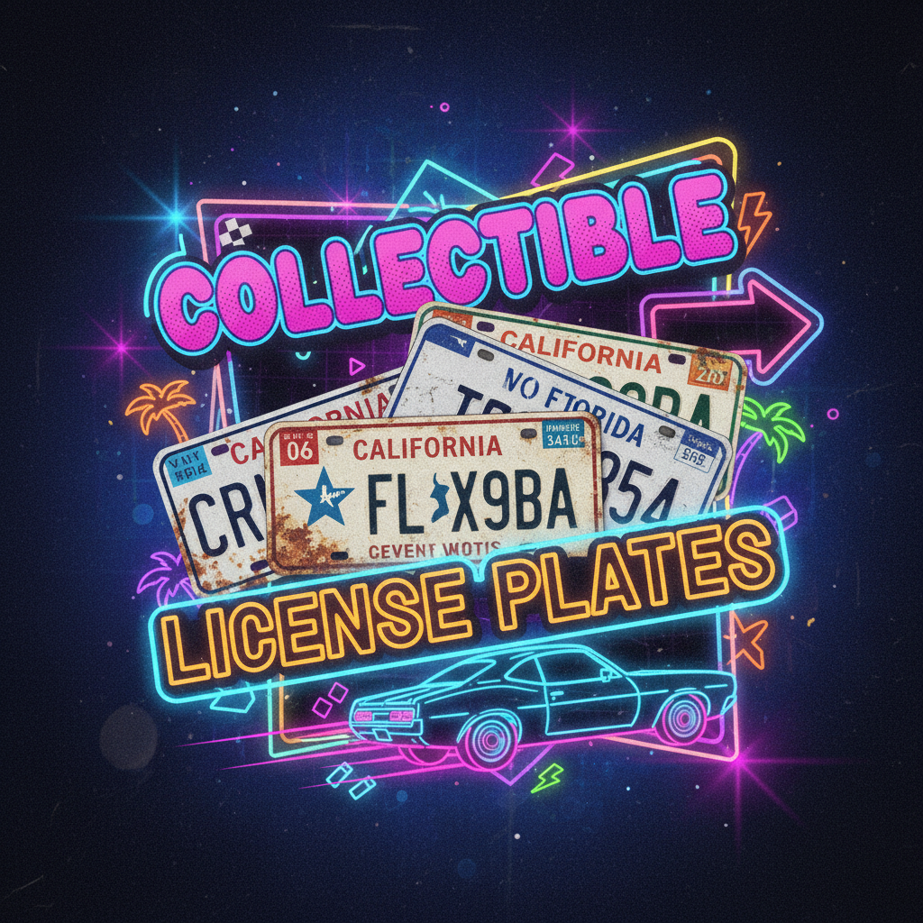 Collectible License Plates