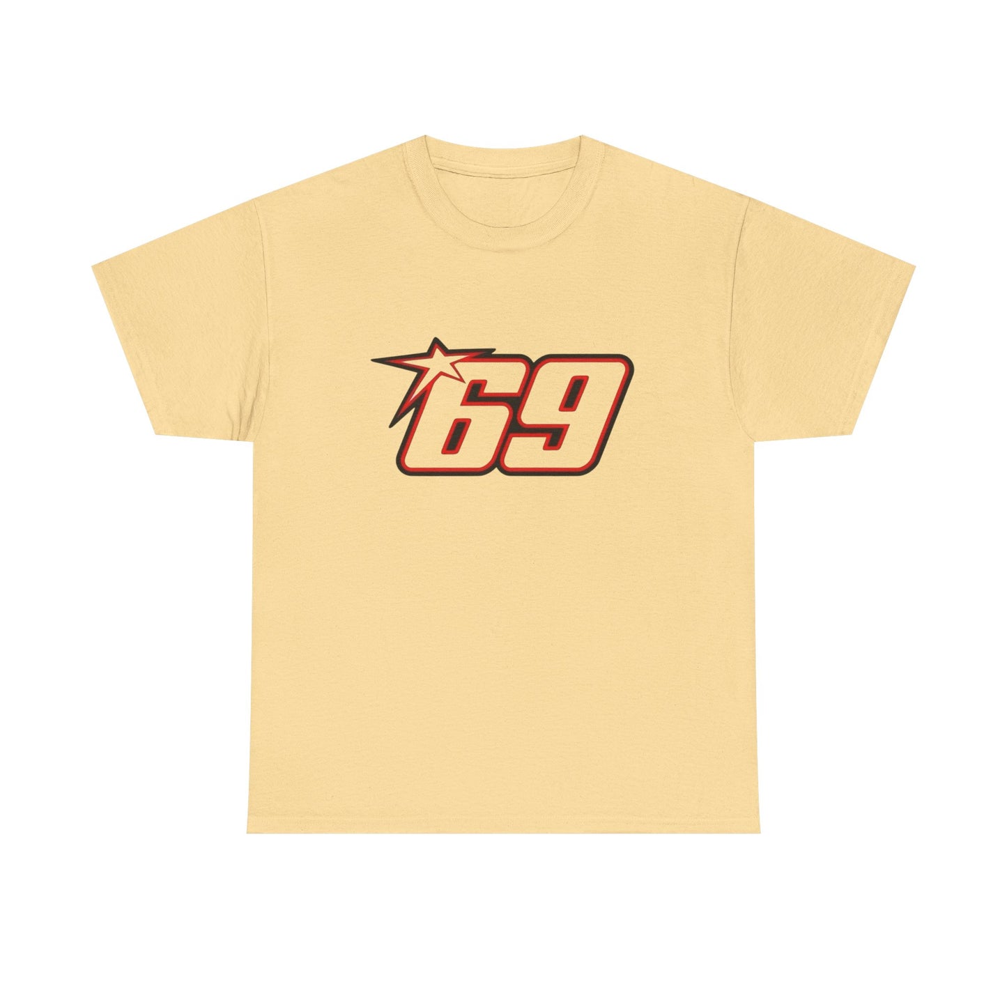 69 Retro Graphic T Shirt NEW Adult Unisex Heavy Cotton Tee