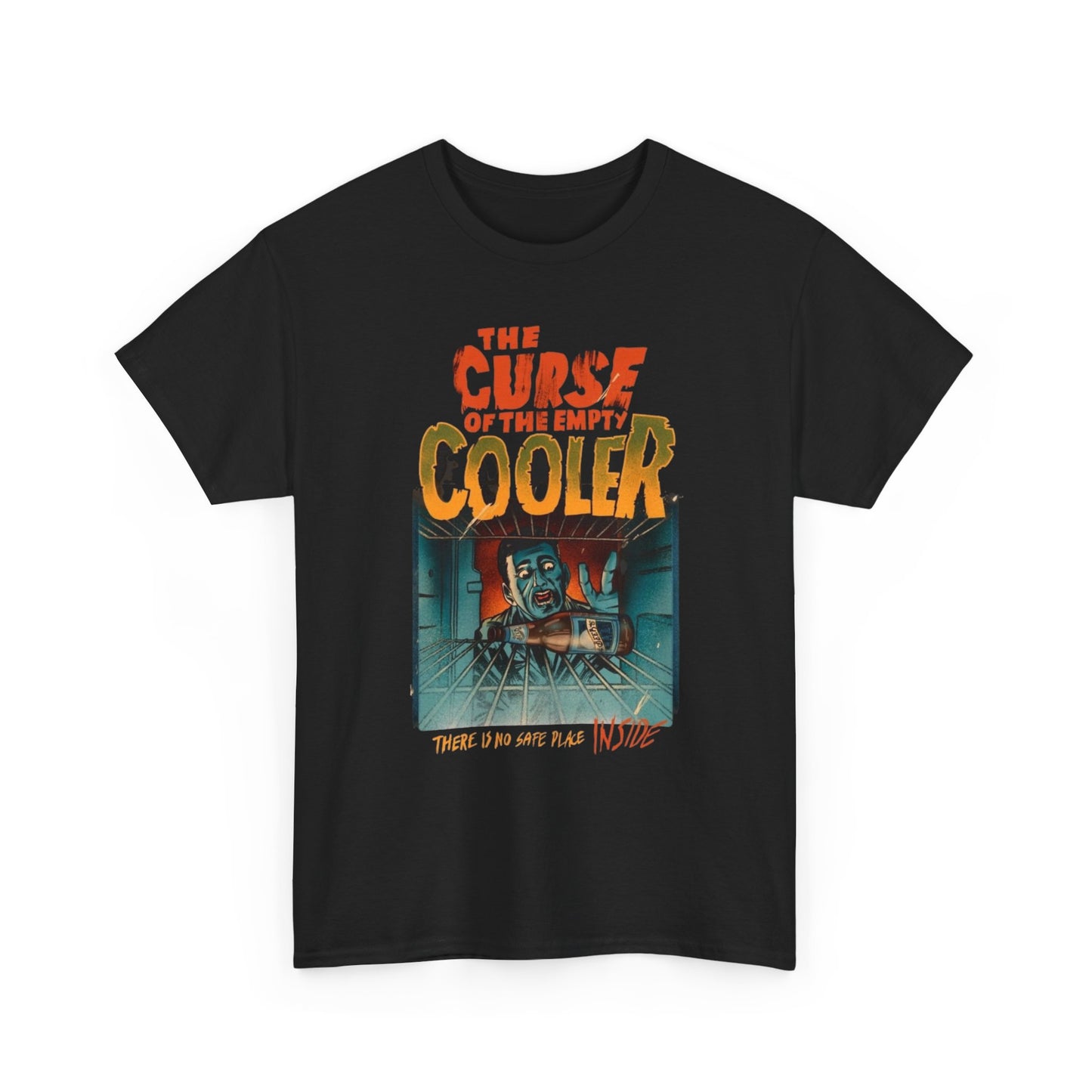 The Curse Of The Empty Cooler Beer Graphic T Shirt Unisex Heavy Cotton Tee