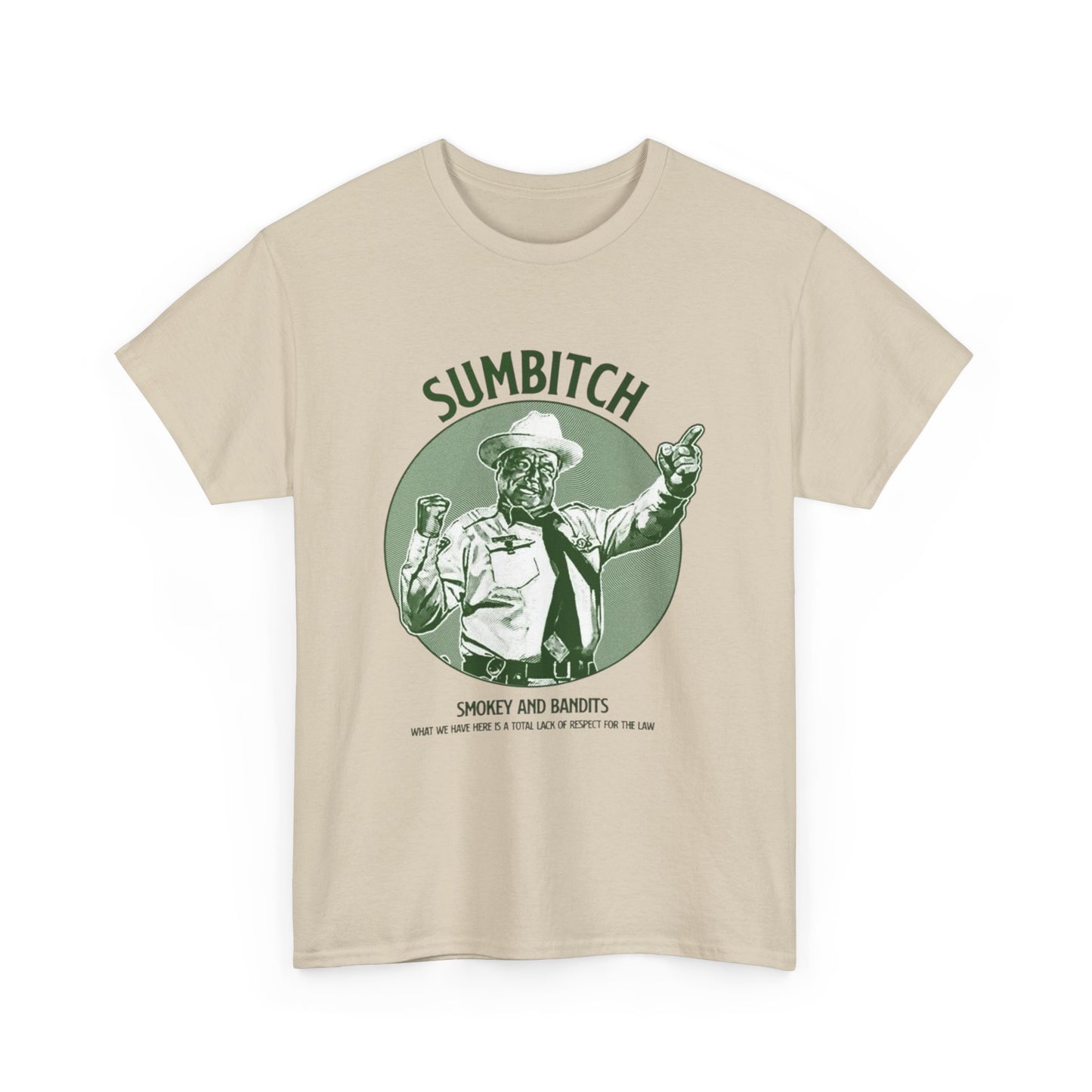 Smokey And The Bandit Funny Graphic T Shirt Unisex Heavy Cotton Tee