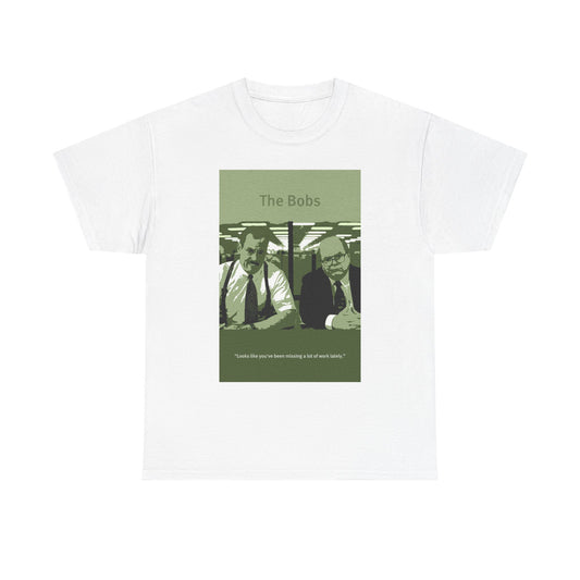 The Bobs Office Space Graphic T Shirt Vintage Movie Poster Unisex Heavy Cotton