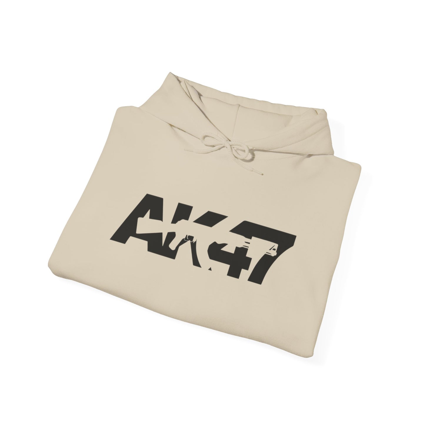 AK 47 Graphic Hoodie Unisex Heavy Blend™ Hooded Sweatshirt