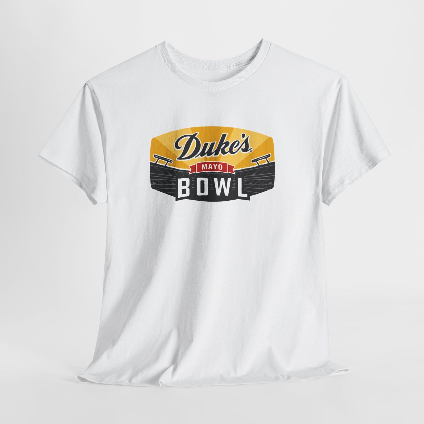 Dukes Mayo Graphic T Shirt Duke Bowl Retro Southern Unisex Heavy Cotton Tee