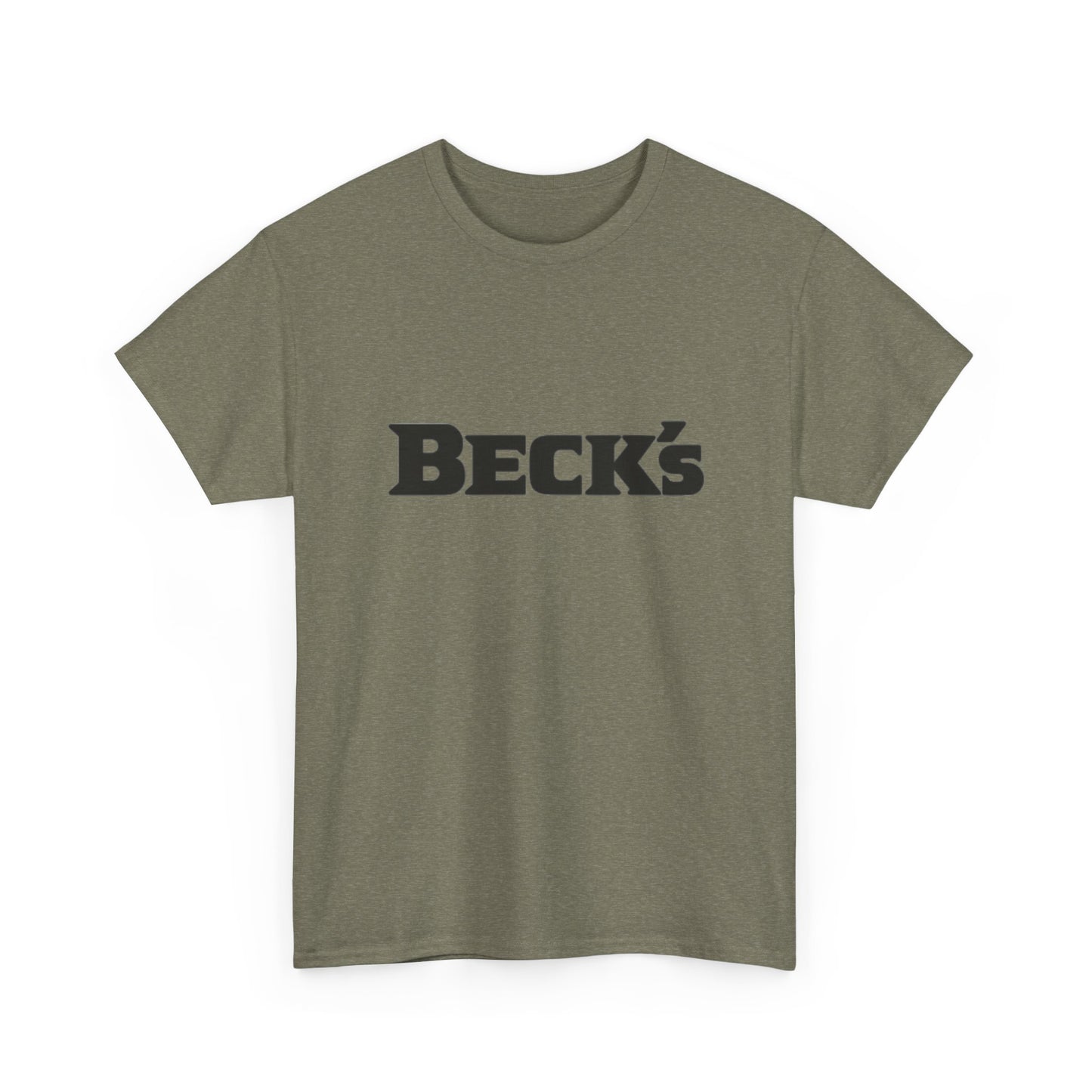 Becks Beer Vintage Tee Graphic T Shirt NEW Unisex Heavy Cotton Tee