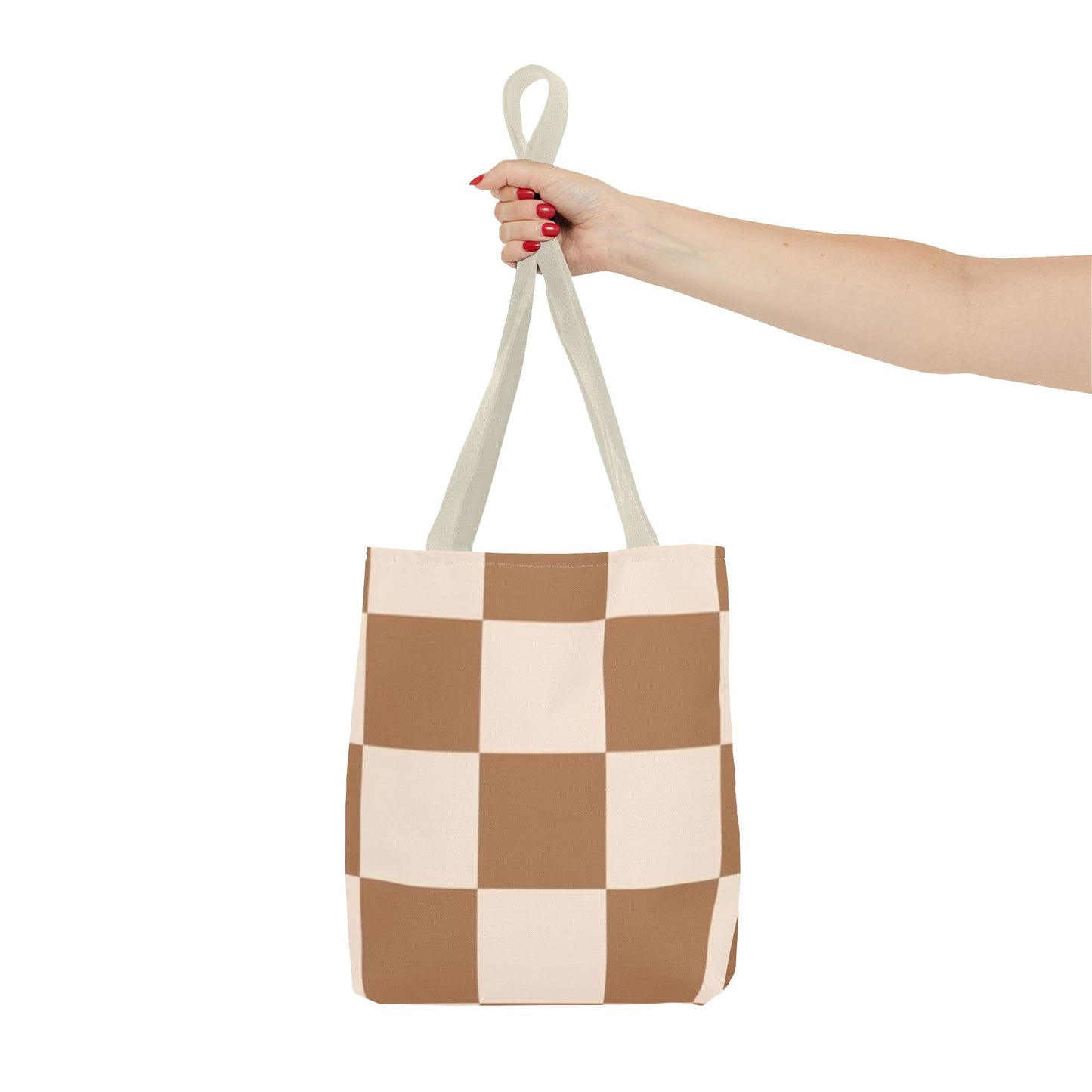 Modern Checkered All Over Print BRAND NEW Purse - Pocketbook - Travel Tote Bag