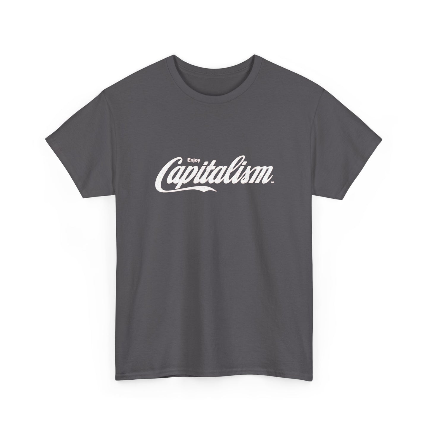 Enjoy Capitalization Graphic T Shirt NEW Adult Regular Sizing Tee