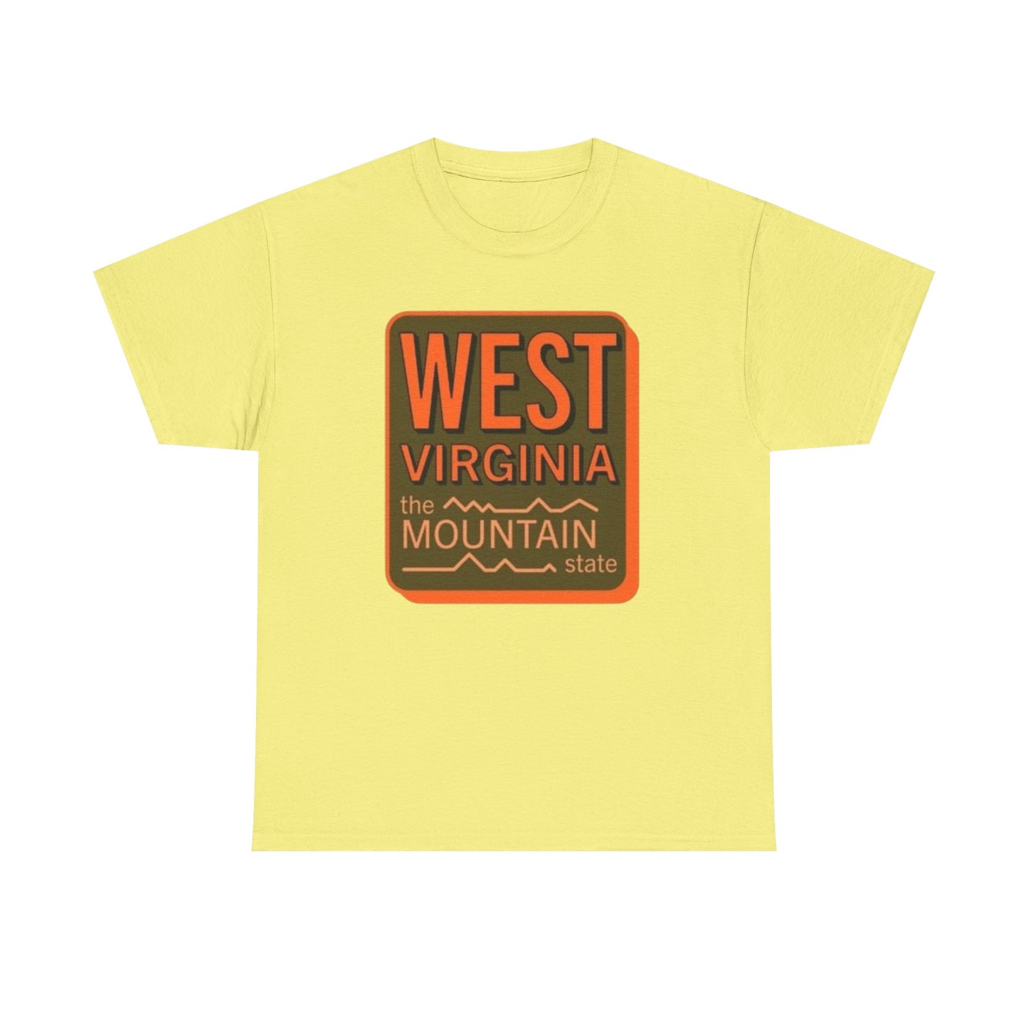 West Virginia Graphic T Shirt ADULT NEW Unisex Heavy Cotton Tee
