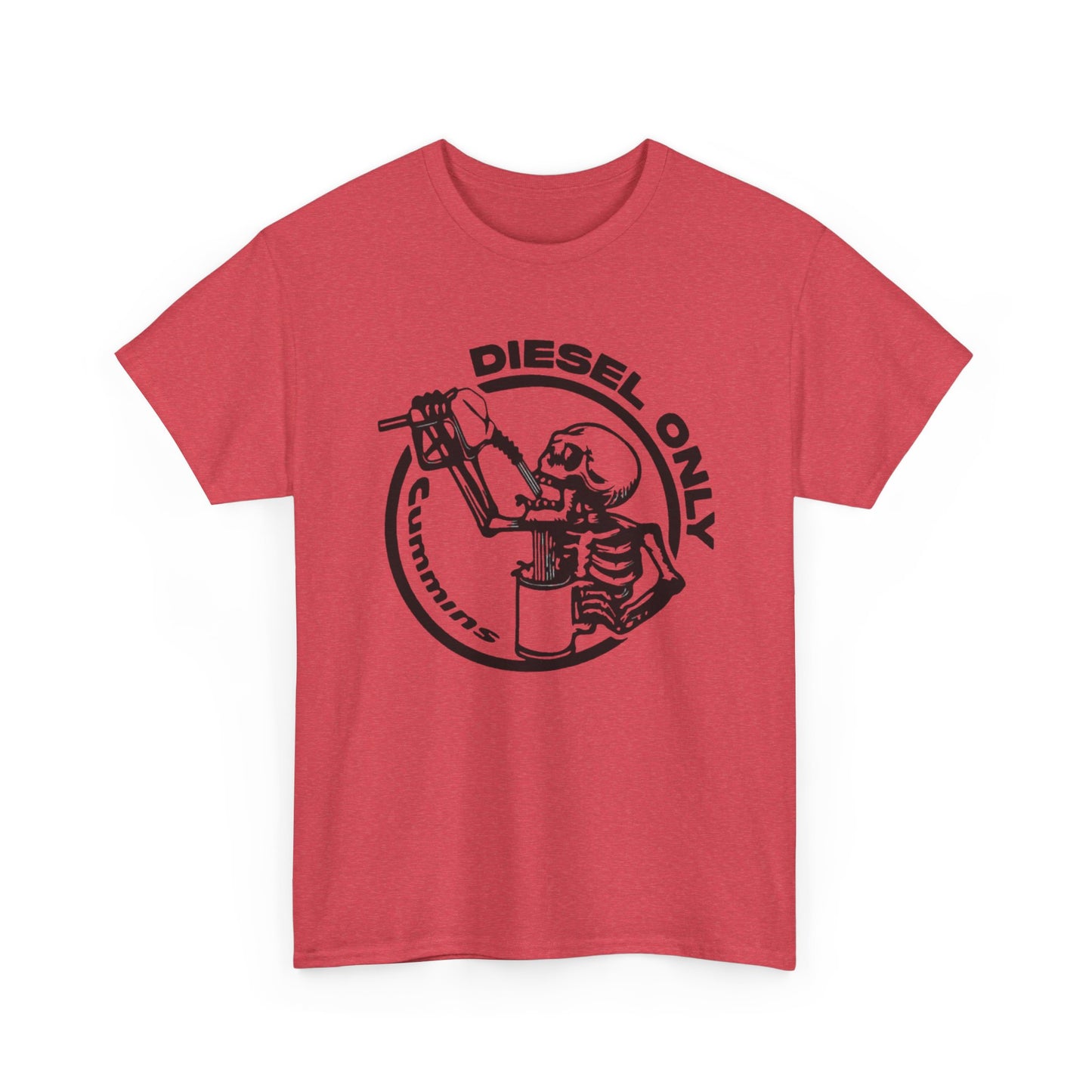 Diesel Only Cummins Graphic T Shirt Unisex Heavy Cotton Tee NEW