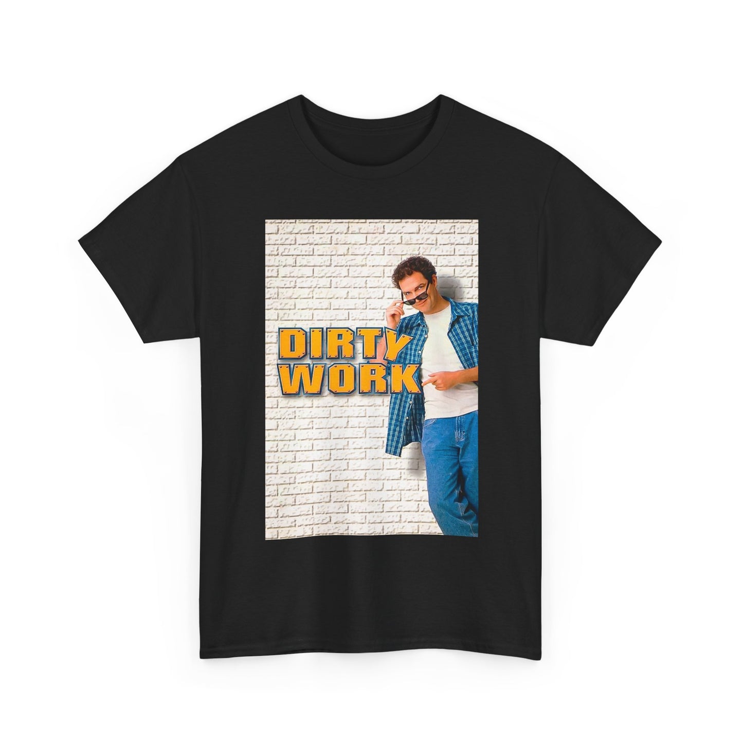 Dirty Work Shirt Vintage Movie Poster Norm Mcdonald Comedy Unisex Heavy Cotton