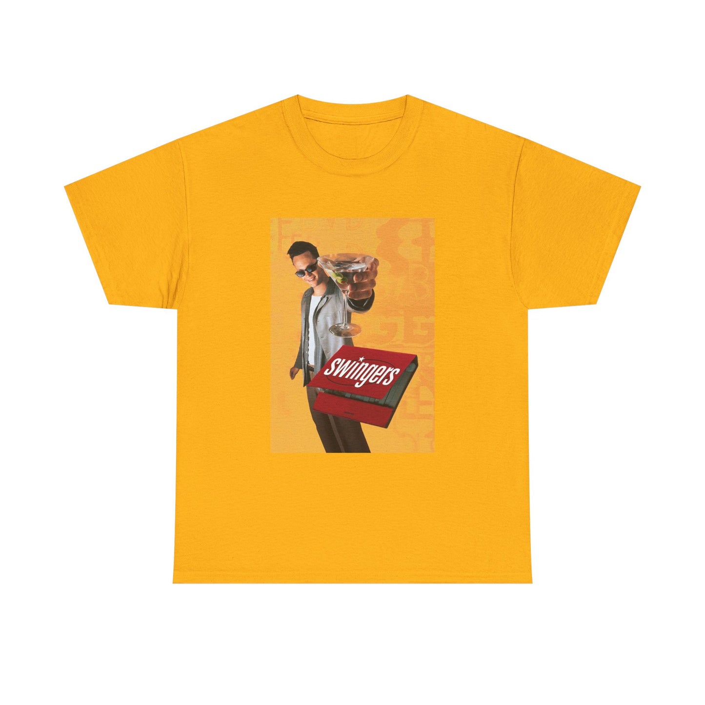 Swingers Poster T Shirt Vintage 90s Movie Retro Unisex Heavy Cotton Tee