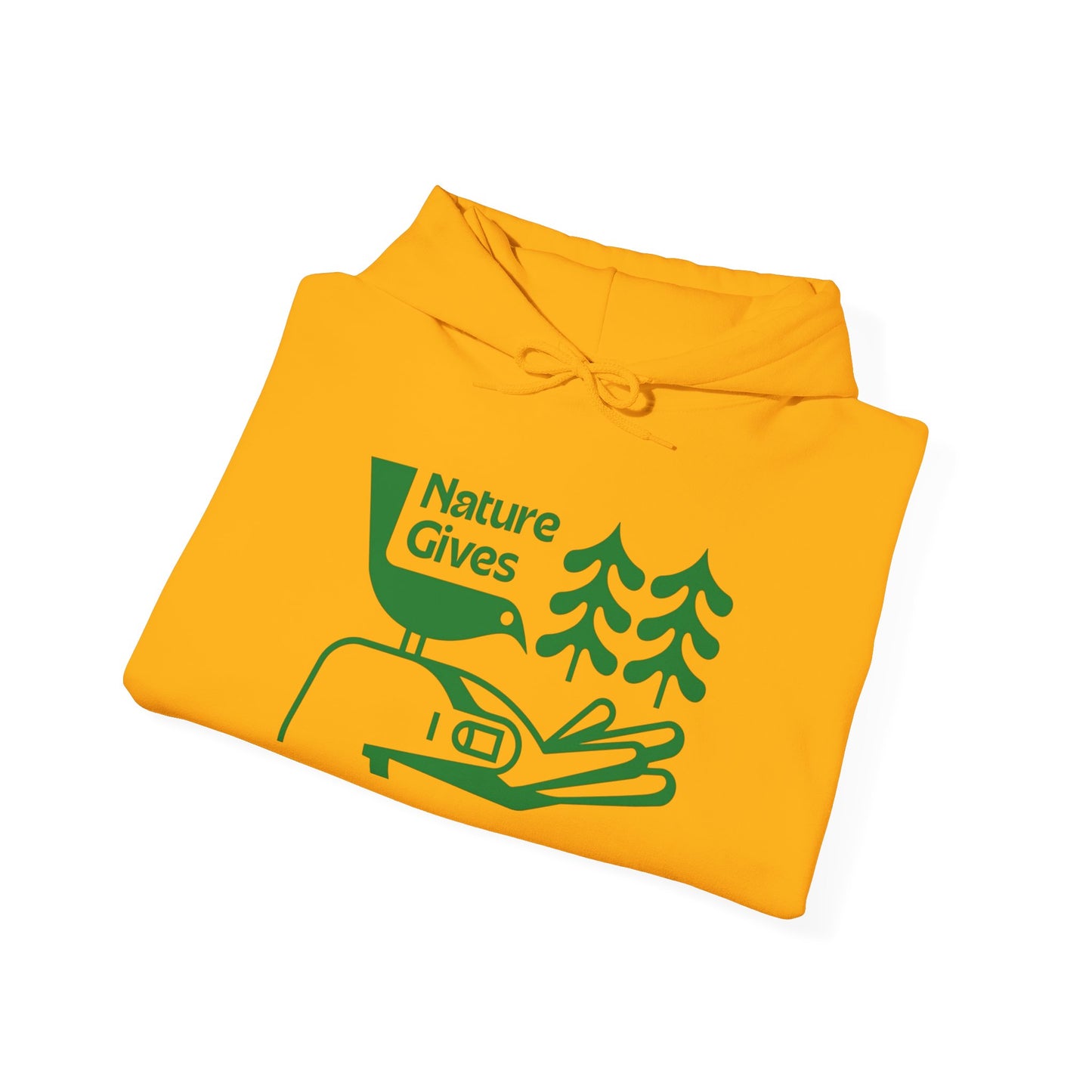 Nature Gives Graphic Hoodie Unisex Heavy Blend™ Hooded Sweatshirt