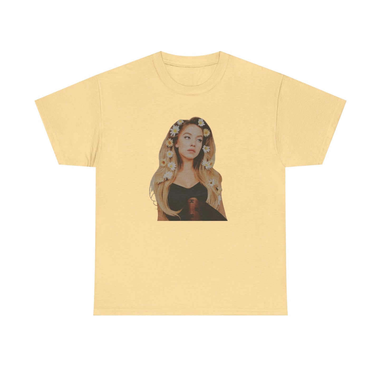 Sydney Sweeney Graphic T-Shirt Comfy Cotton Tee Brand NEW
