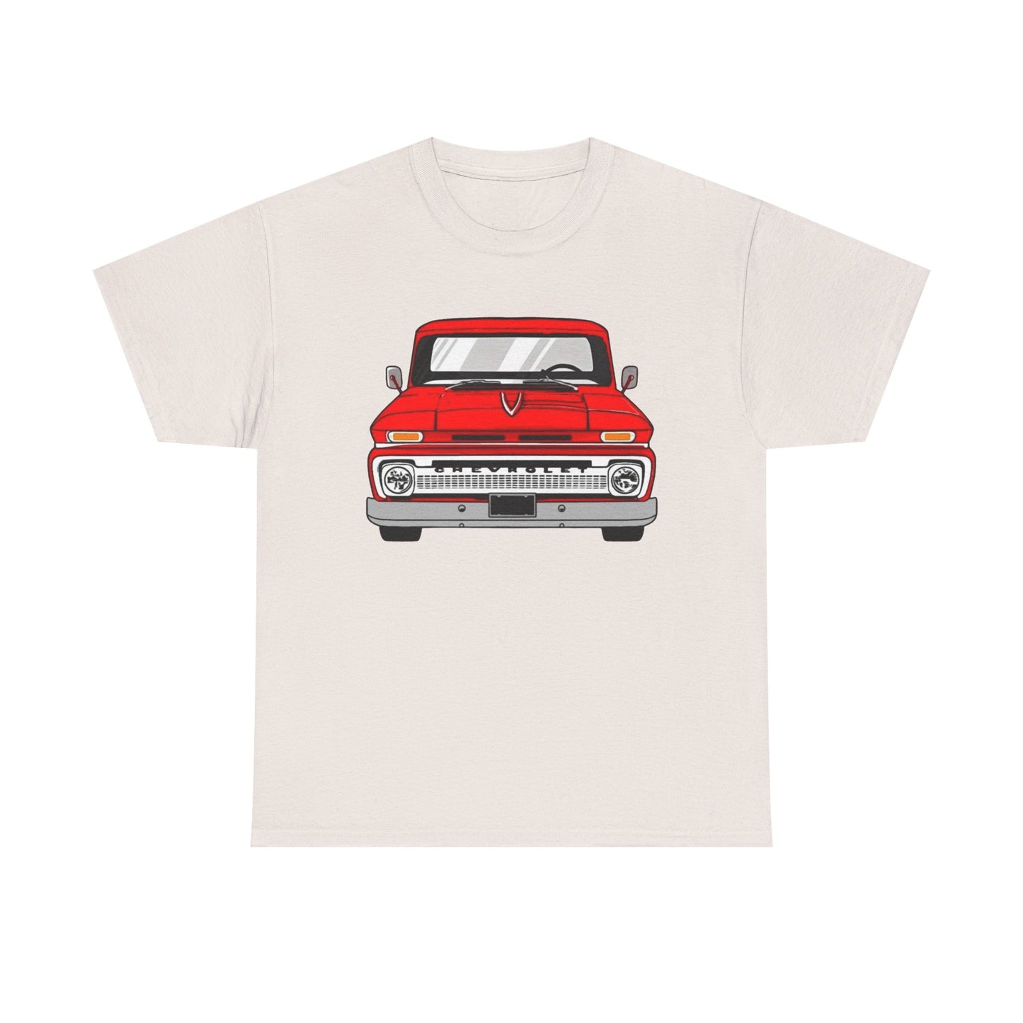 60's Chevy Pickup Retro Graphic T Shirt Unisex Heavy Cotton Tee NEW