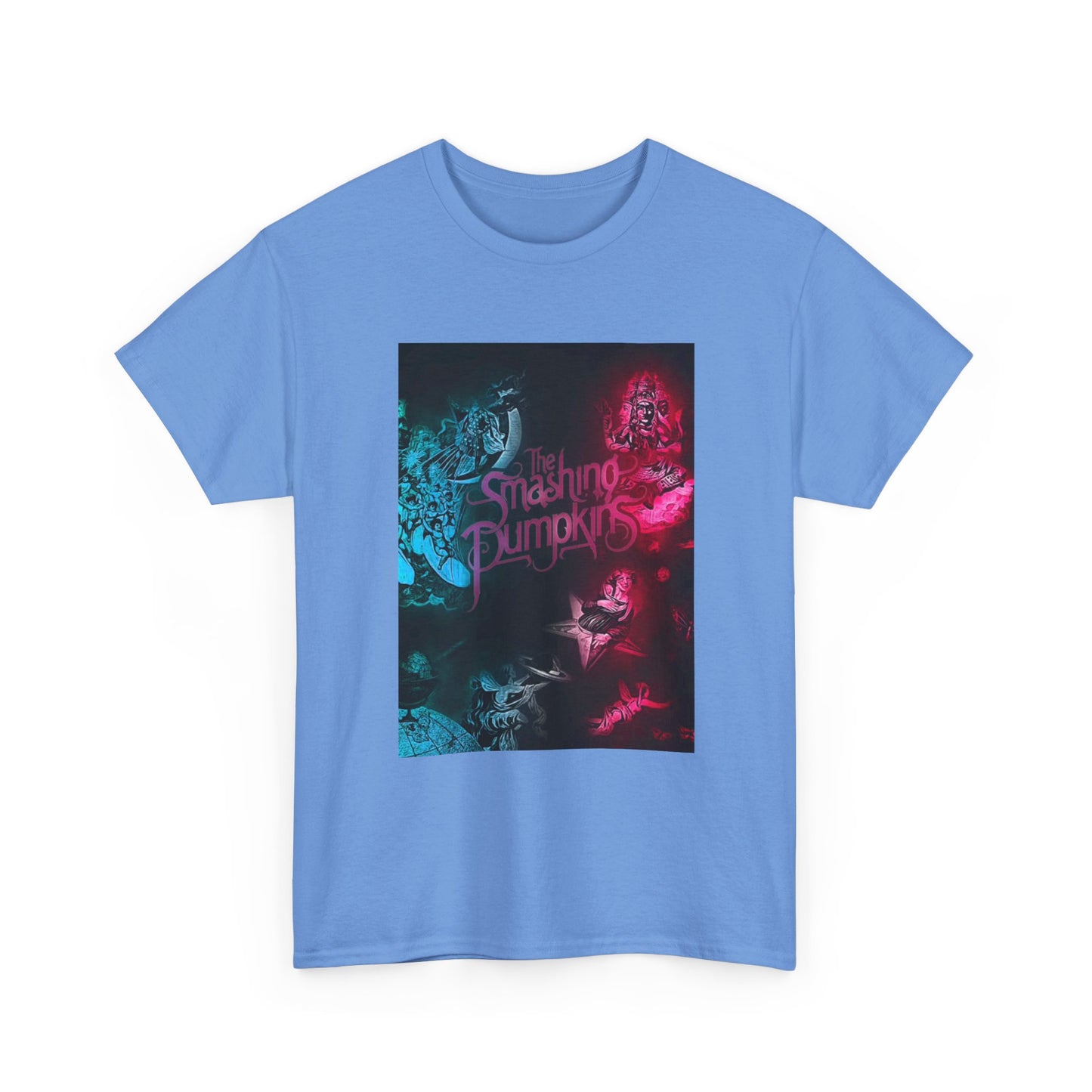 The Smashing Pumpkins Tshirt Vintage Merch Neon Unisex Heavy Cotton Tee