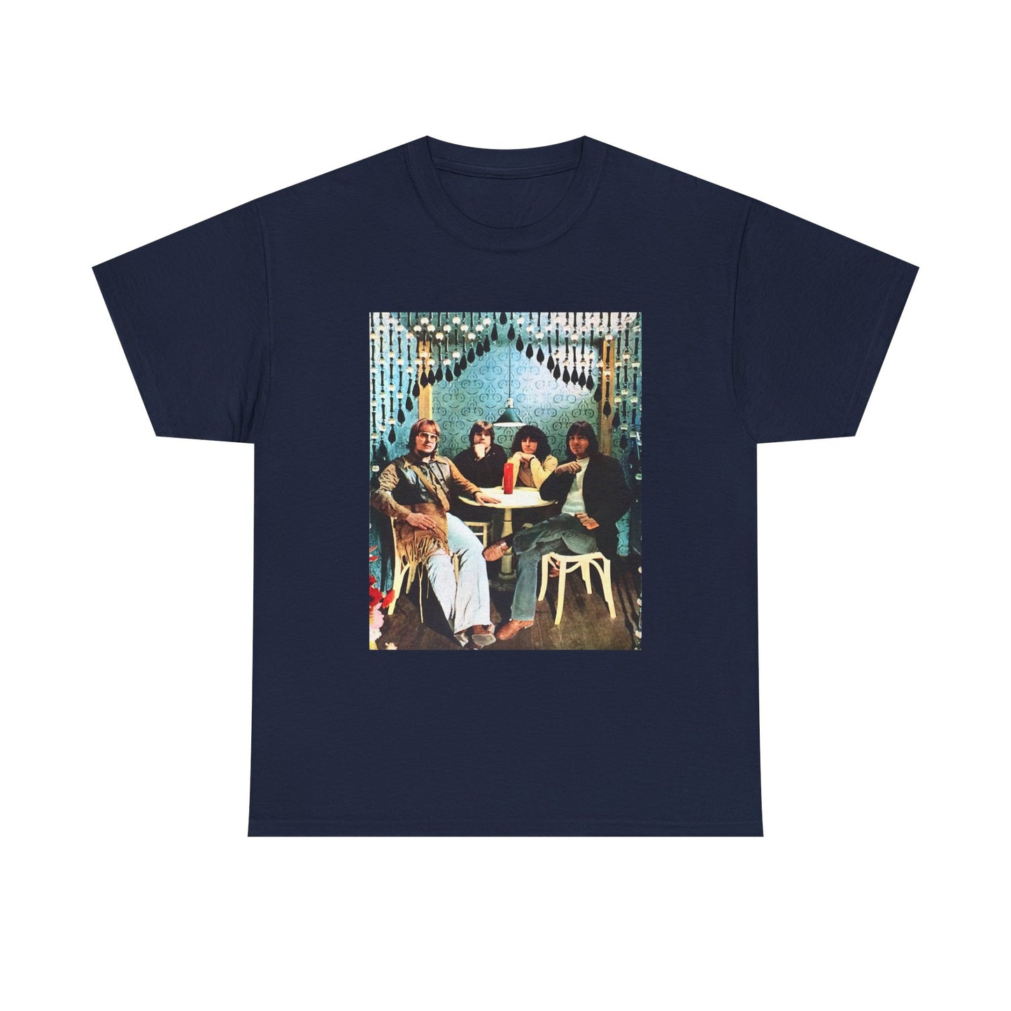 The guess who T-shirt vintage classic rock nostalgia Unisex Heavy Cotton Tee