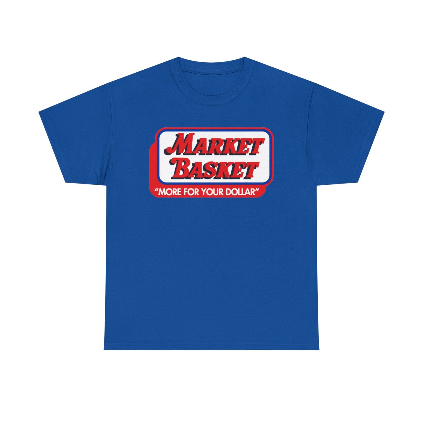 Boston vintage New England market basket patriots Heavy Cotton Tee