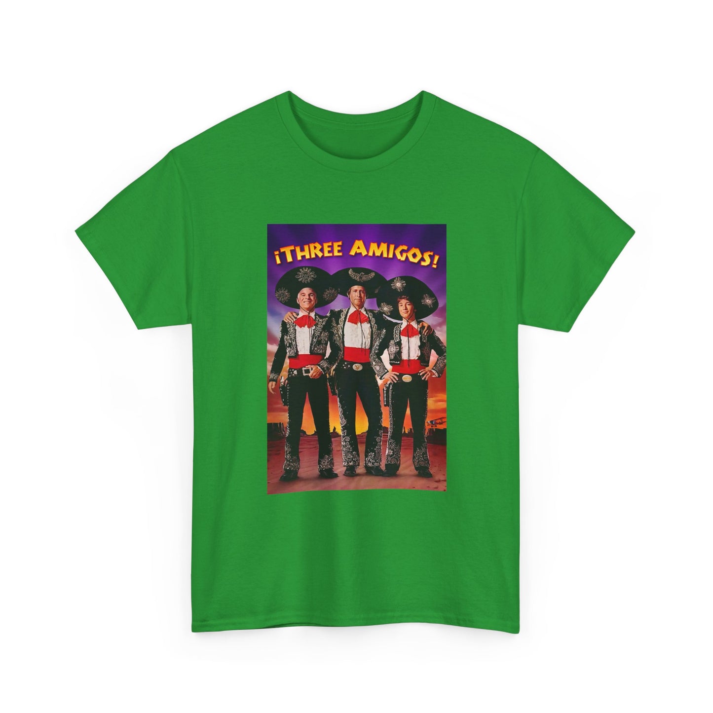 Three Amigos Tshirt Steve Martin Graphic Vintage Comedy Unisex Heavy Cotton Tee