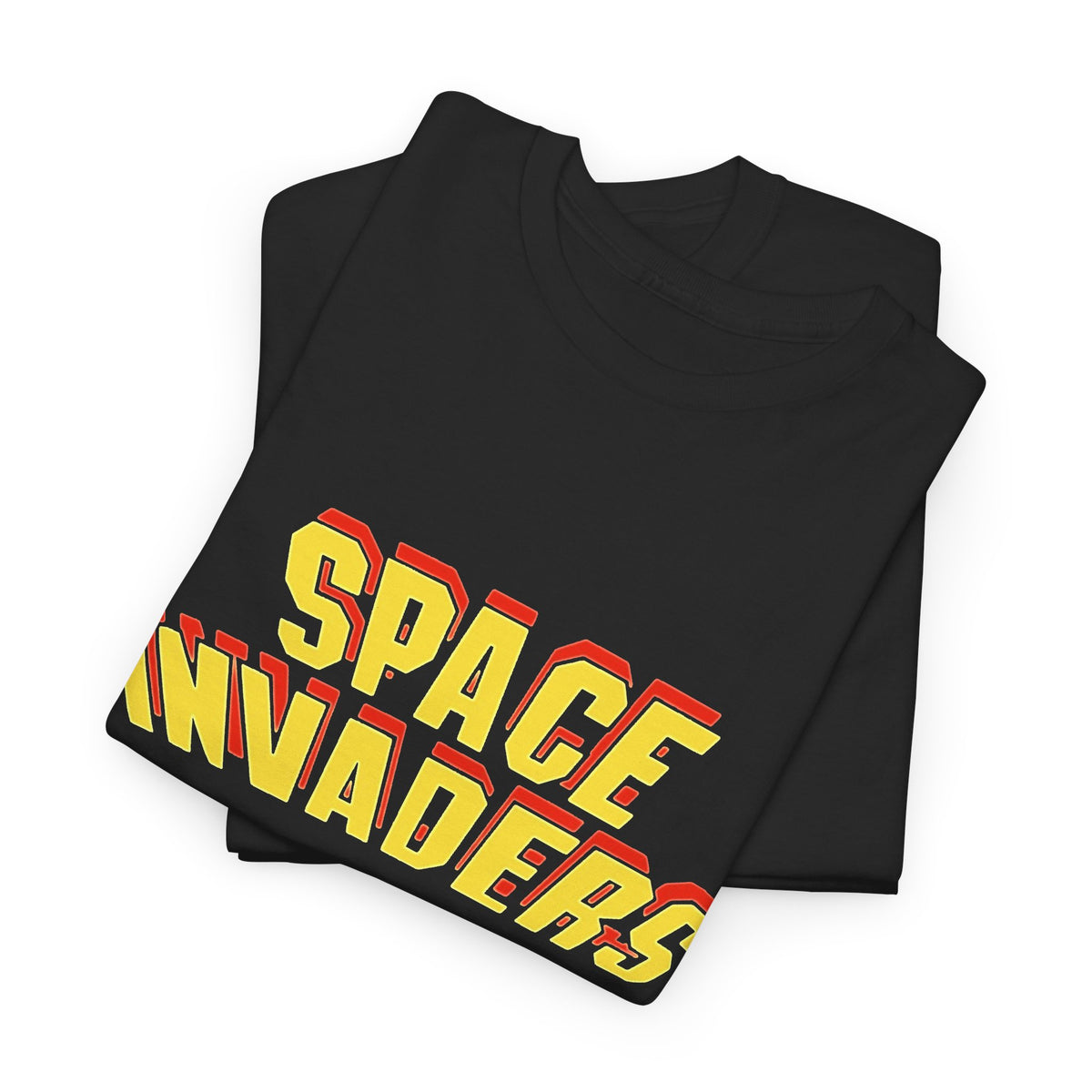 Space Invaders Retro Arcade Graphic T-Shirt Men's Tee Vintage