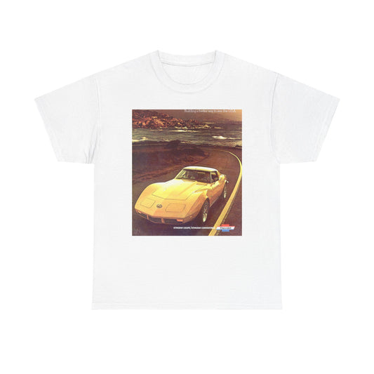 c3 Corvette Graphic T Shirt Vintage American Muscle Unisex Heavy Cotton Tee