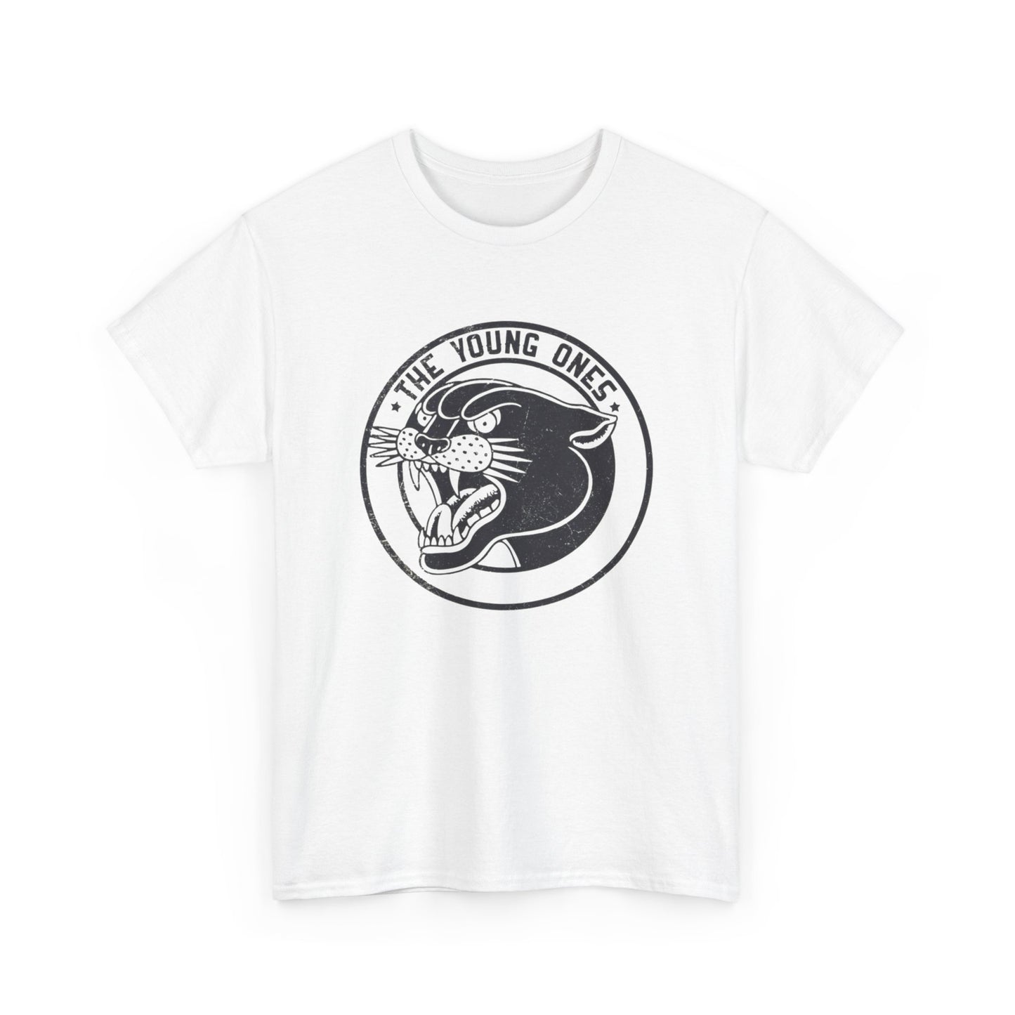 The Young Ones Panther T Shirt Unisex Heavy Cotton Tee