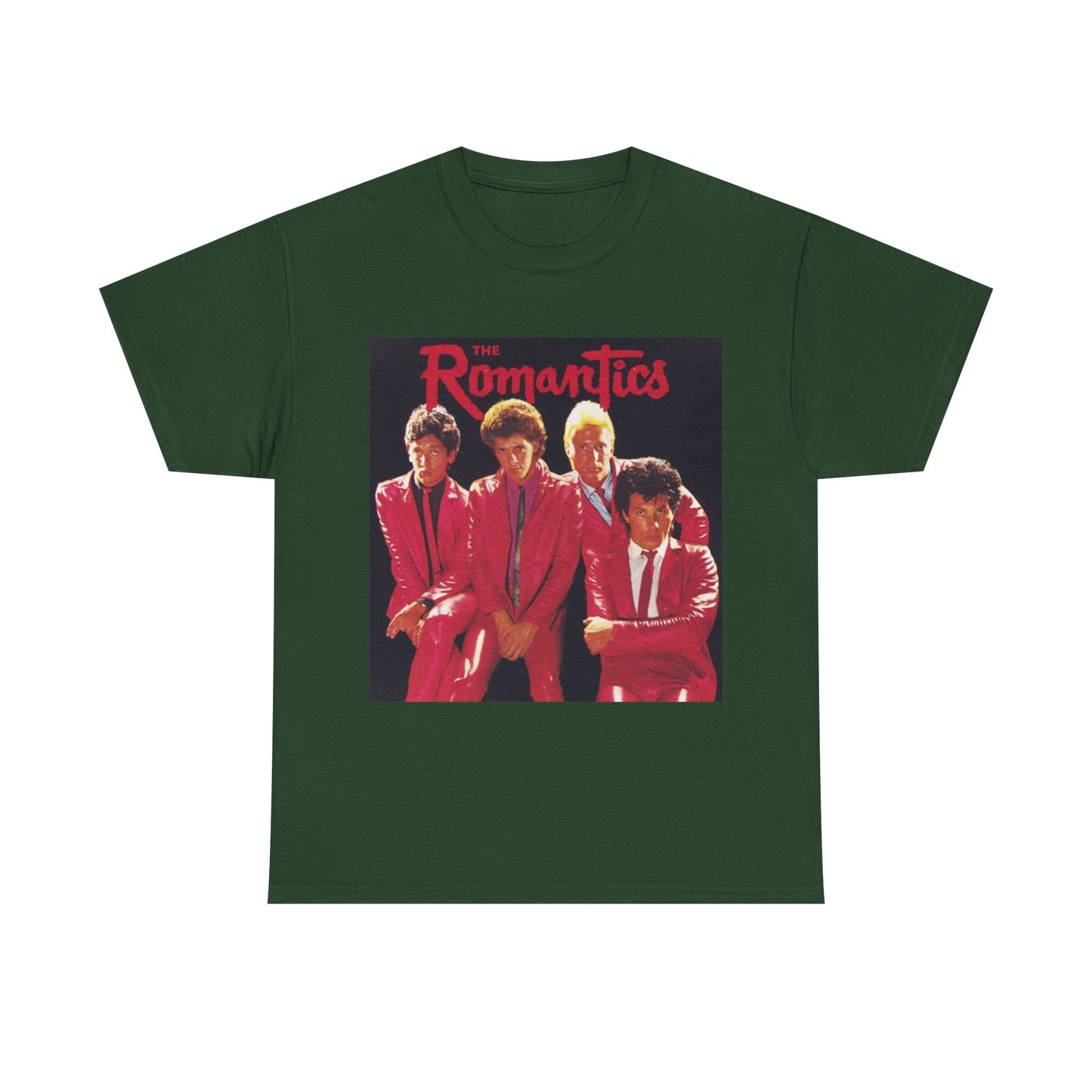 The Romantics Tshirt Vintage Band Poster Retro Unisex Heavy Cotton Tee