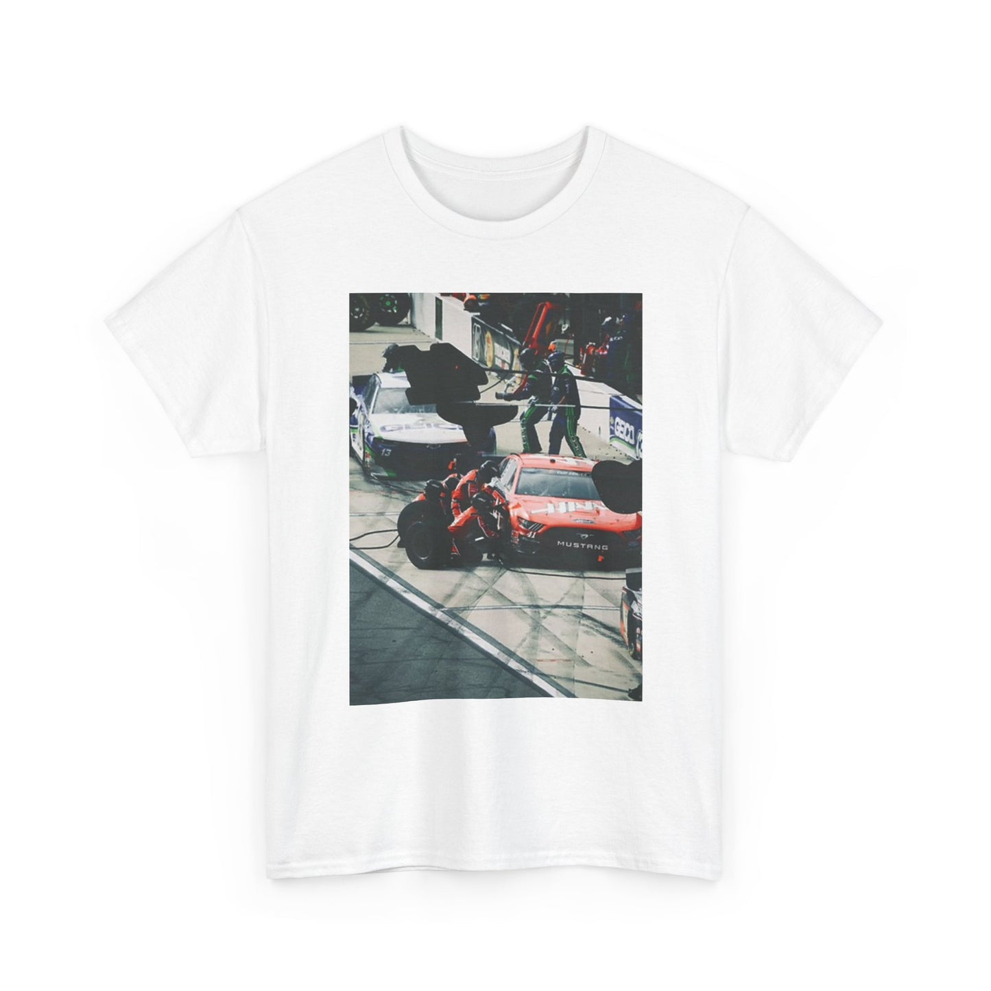 Nascar Graphic T Shirt Vintage Poster Real Retro NEW Unisex Heavy Cotton Tee