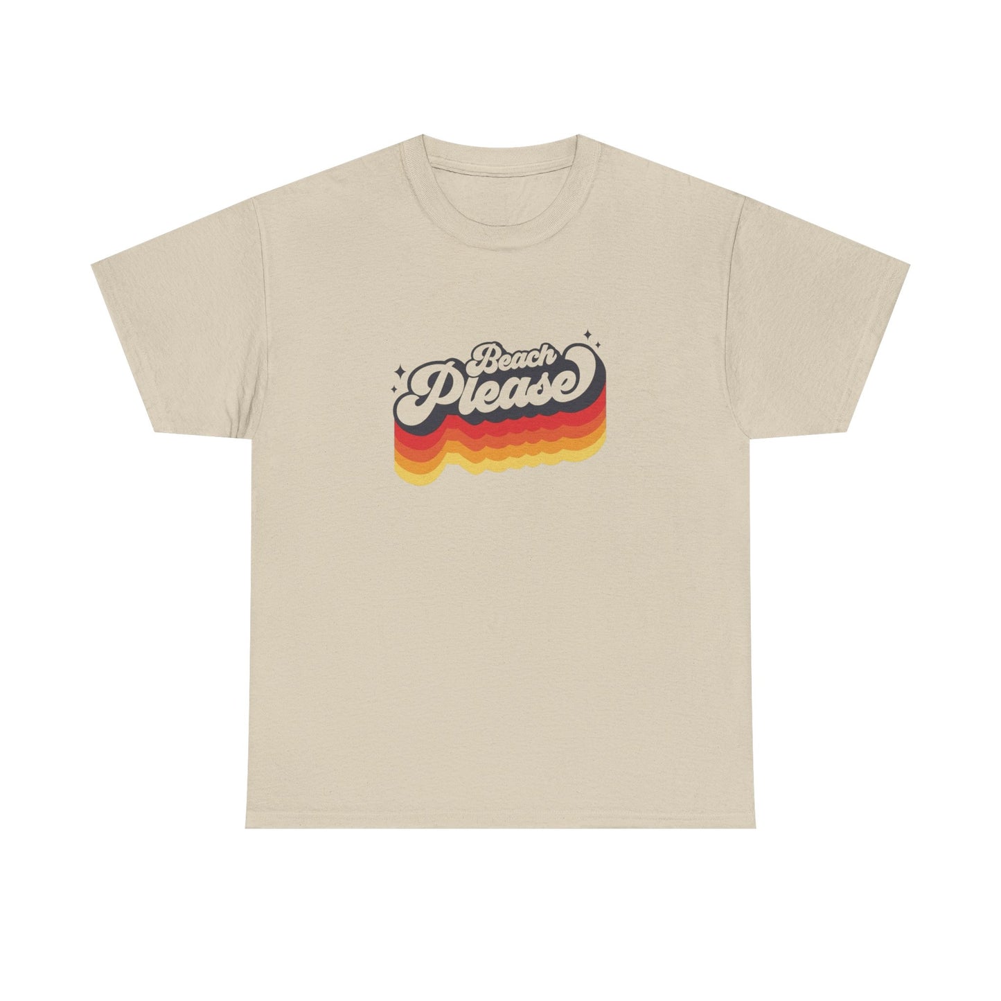 Beach Please Graphic T Shirt Unisex Adults NEW
