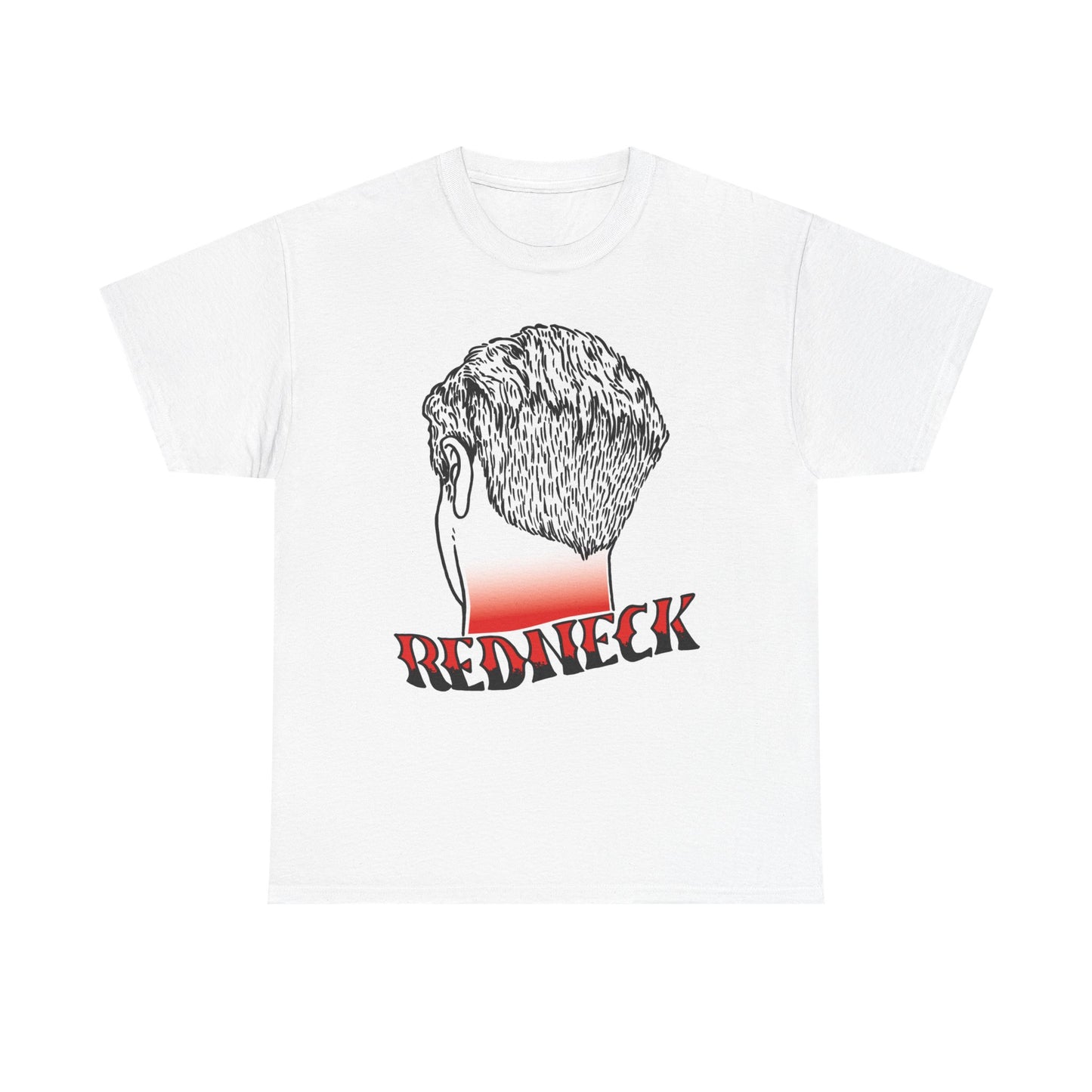 Redneck Graphic T Shirt Funny Logo Poster Southern Unisex Heavy Cotton Tee