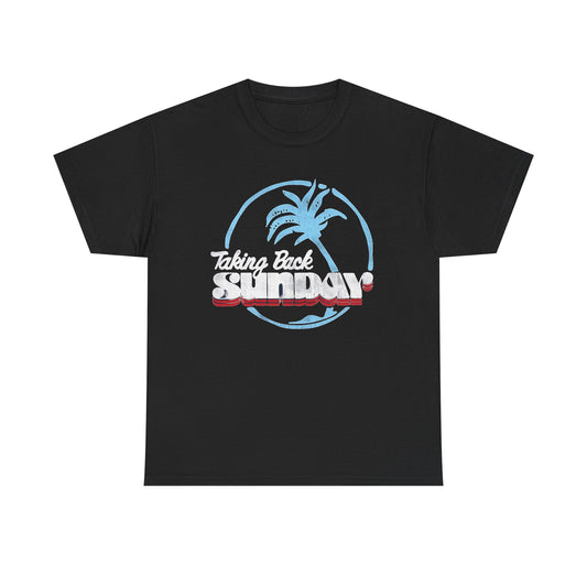 Taking back Sunday shirt vintage retro emo rock band Unisex Heavy Cotton Tee