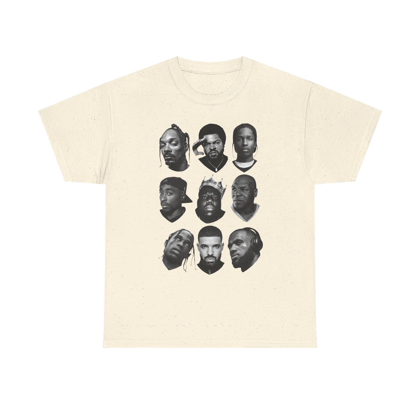 Hip Hop Legends Rap Vintage Graphic T Shirt NEW Unisex Heavy Cotton Tee