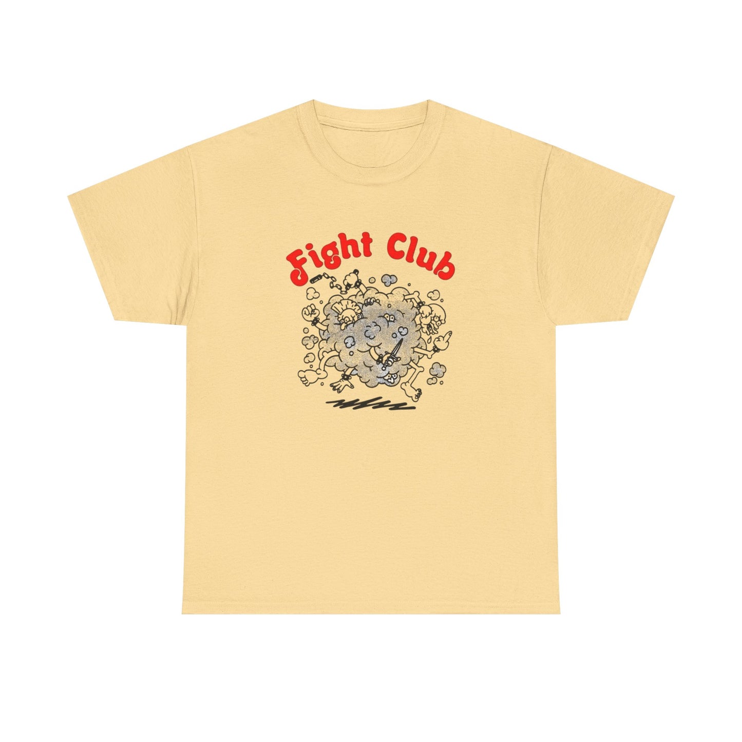 Fight Club Graphic T-Shirt Comfy Cotton Tee Brand NEW
