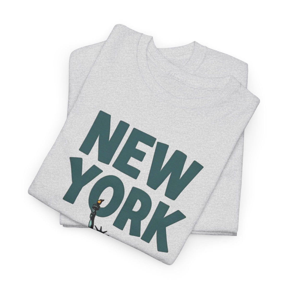New York City Pizza Graphic T Shirt Men's Retro Heavy Cotton Tee